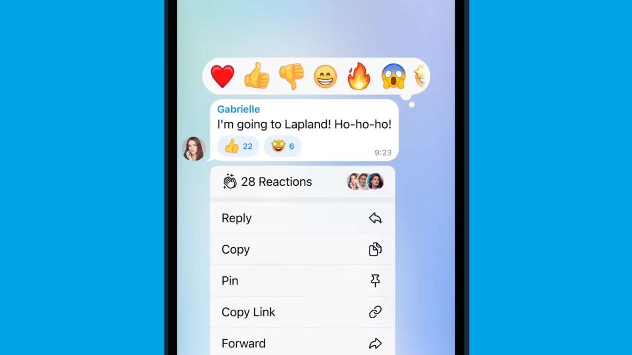 Telegram: come aggiungere le Reaction ai messaggi