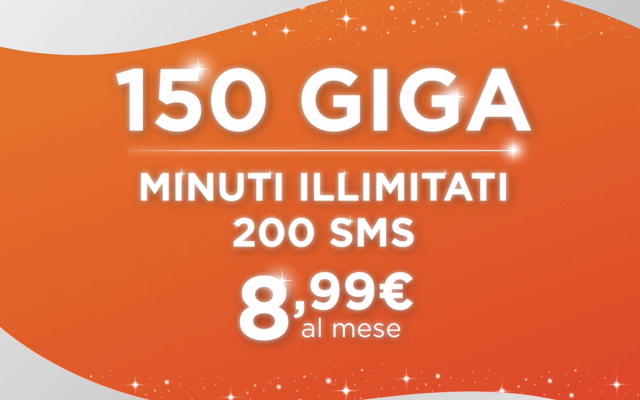 WINDTRE GO 150 Flash+: PROMO con 150GB a 8,99€