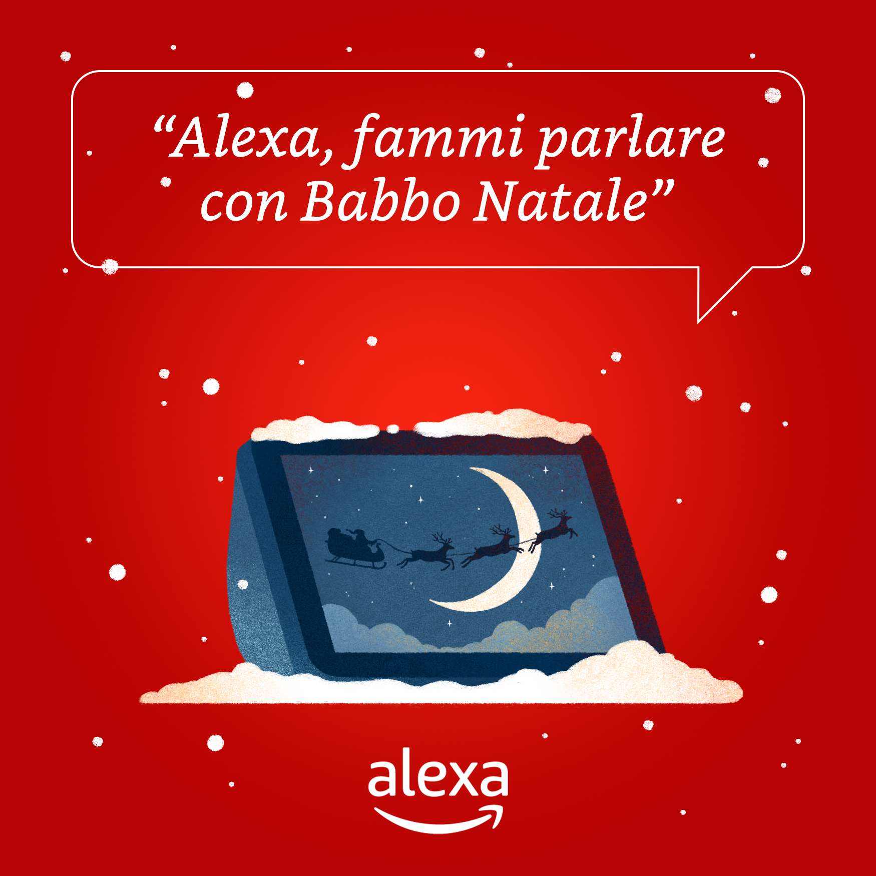 alexa babbo natale skill
