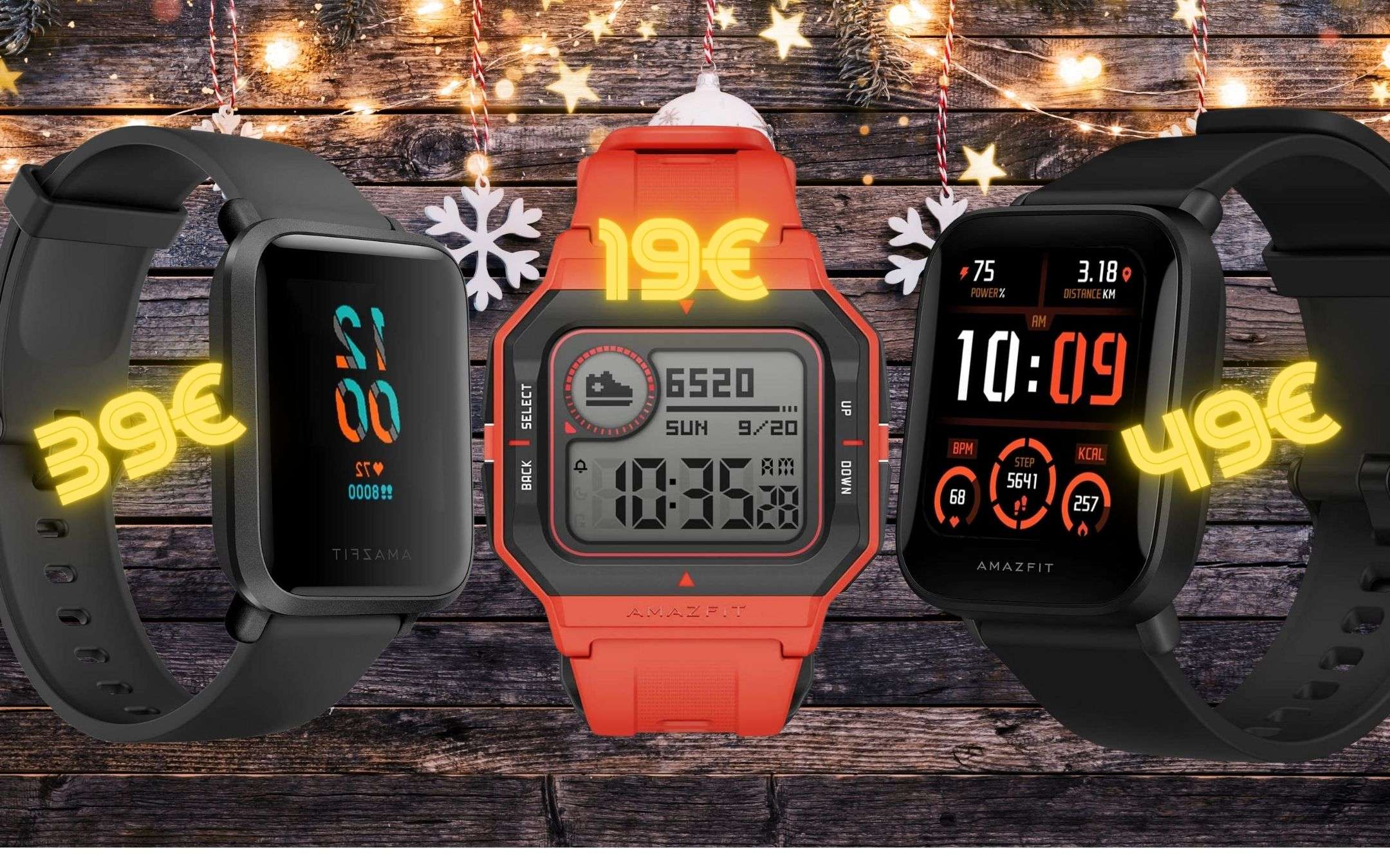 Amazon, Natale 2021: 3 smartwatch Amazfit OTTIMI a meno di 50€ Amazon, Natale 2021: 3 smartwatch Amazfit OTTIMI a meno di 50€