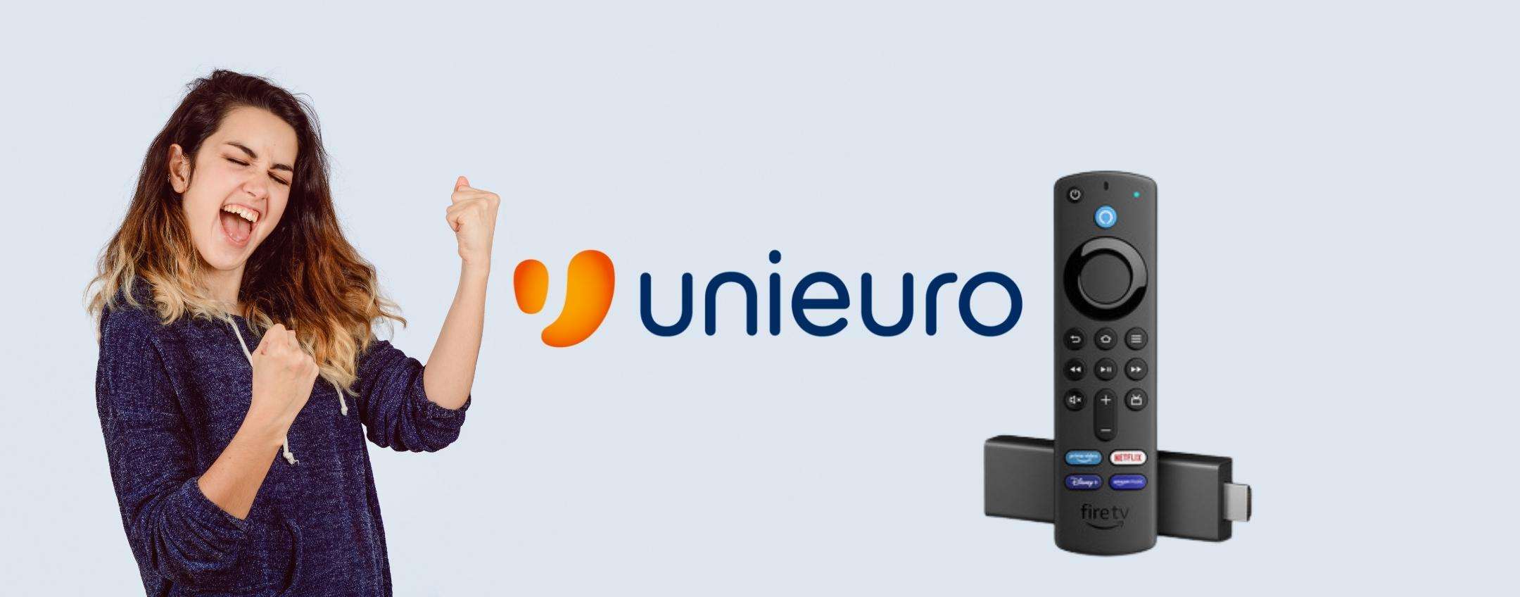 Amazon Fire TV Stick tutte in offerta su Unieuro: scegli quella che fa per te
