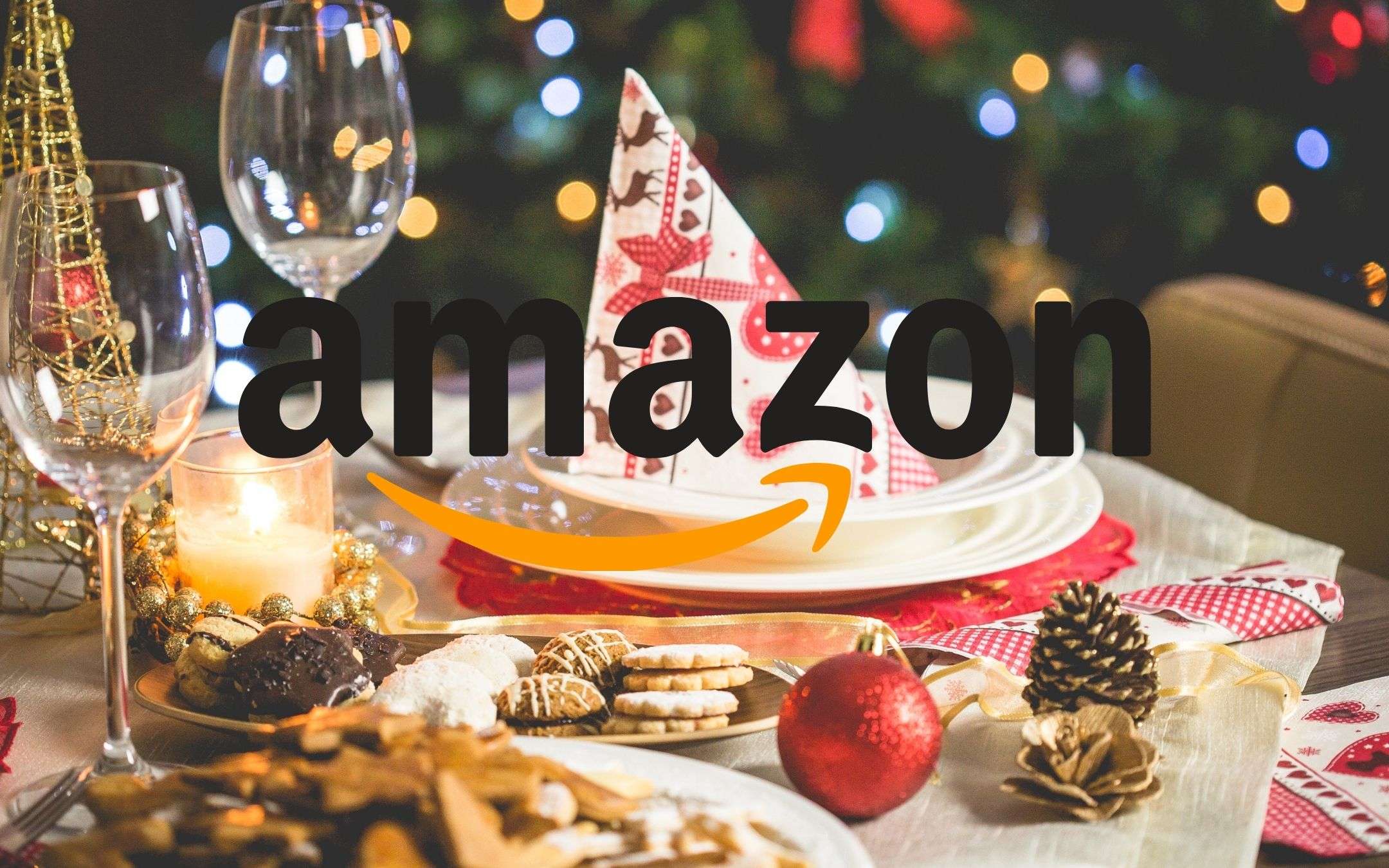 Amazon: spesa del pranzo di Natale in un attimo (consegna in 2 ore)