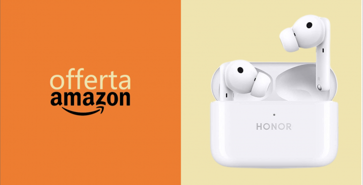 Auricolari Bluetooth Honor Earbuds 2 Lite: DOPPIO SCONTO di 30 euro