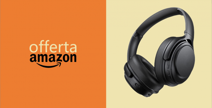 Cuffie Bluetooth con cancellazione del rumore: DOPPIO SCONTO (-28€)