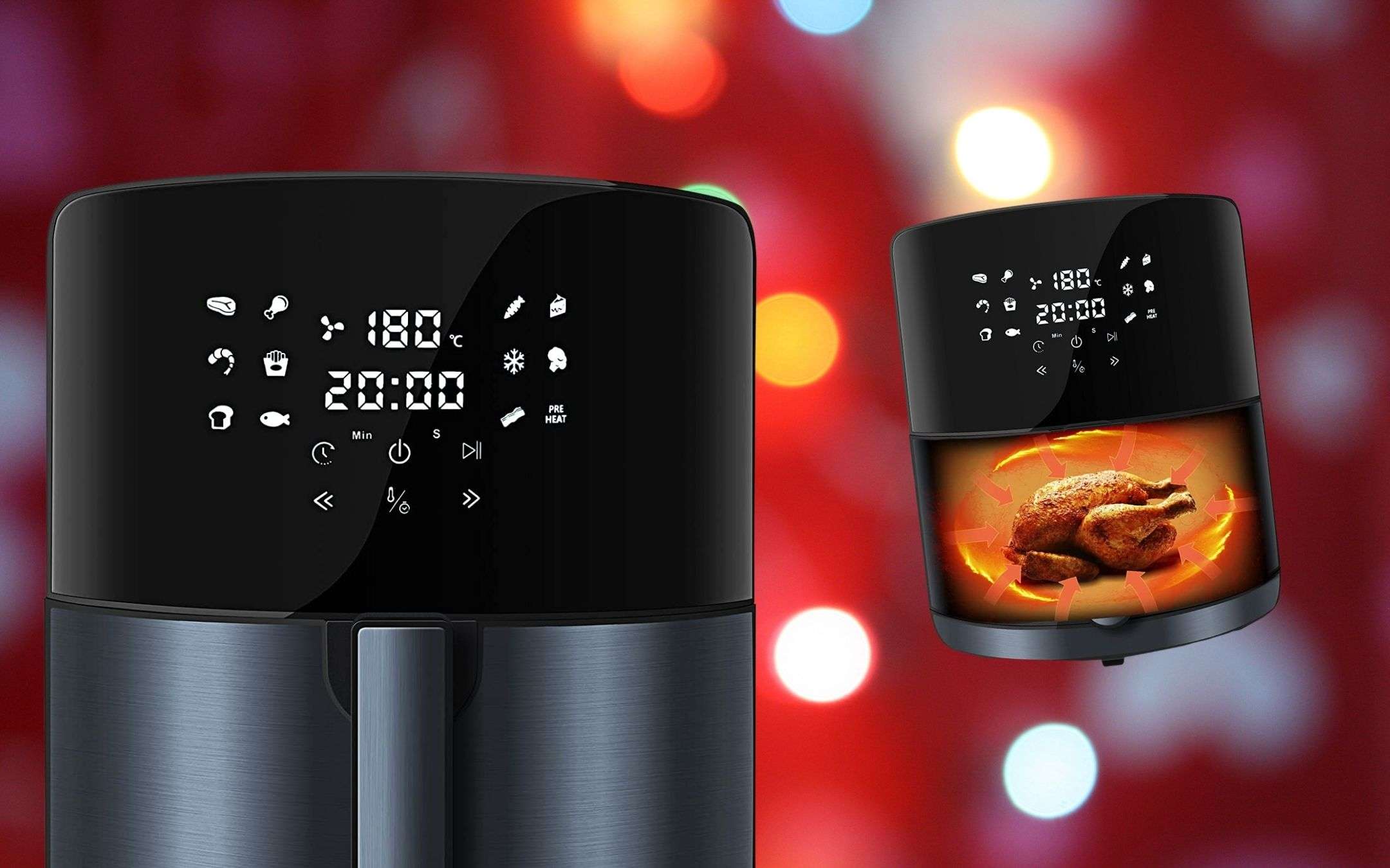 Friggitrice ad aria GIGANTE, 12 programmi: prezzo assurdo (74€)