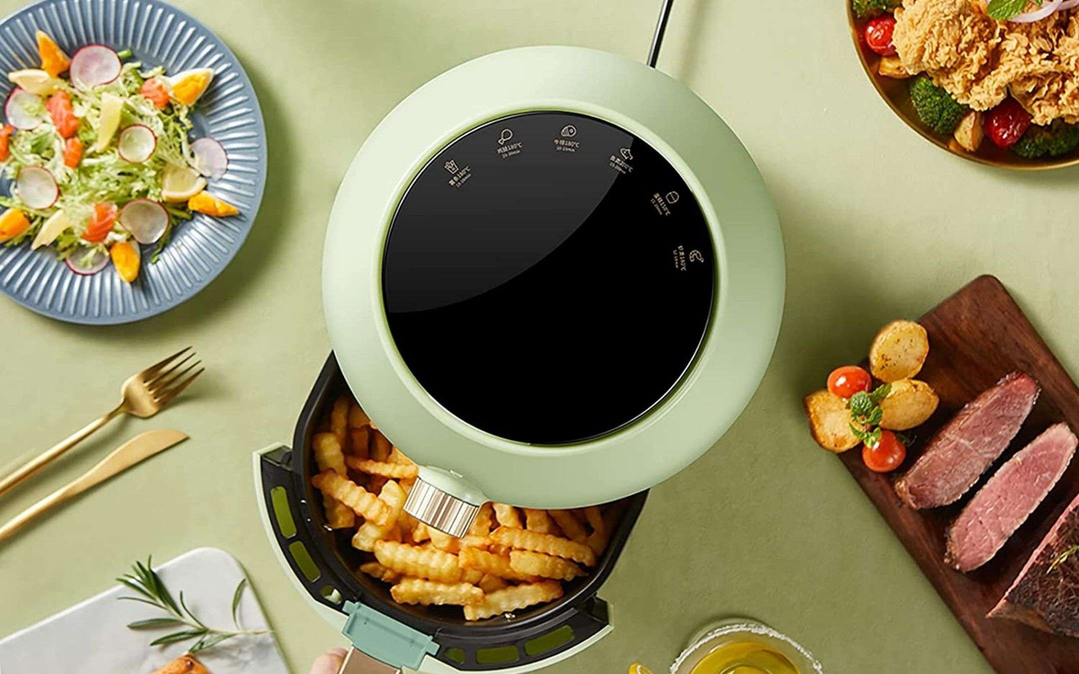 Friggitrice ad aria XL di design: 57€ su Amazon, BOMBETTA Friggitrice ad aria XL di design: 57€ su Amazon, BOMBETTA