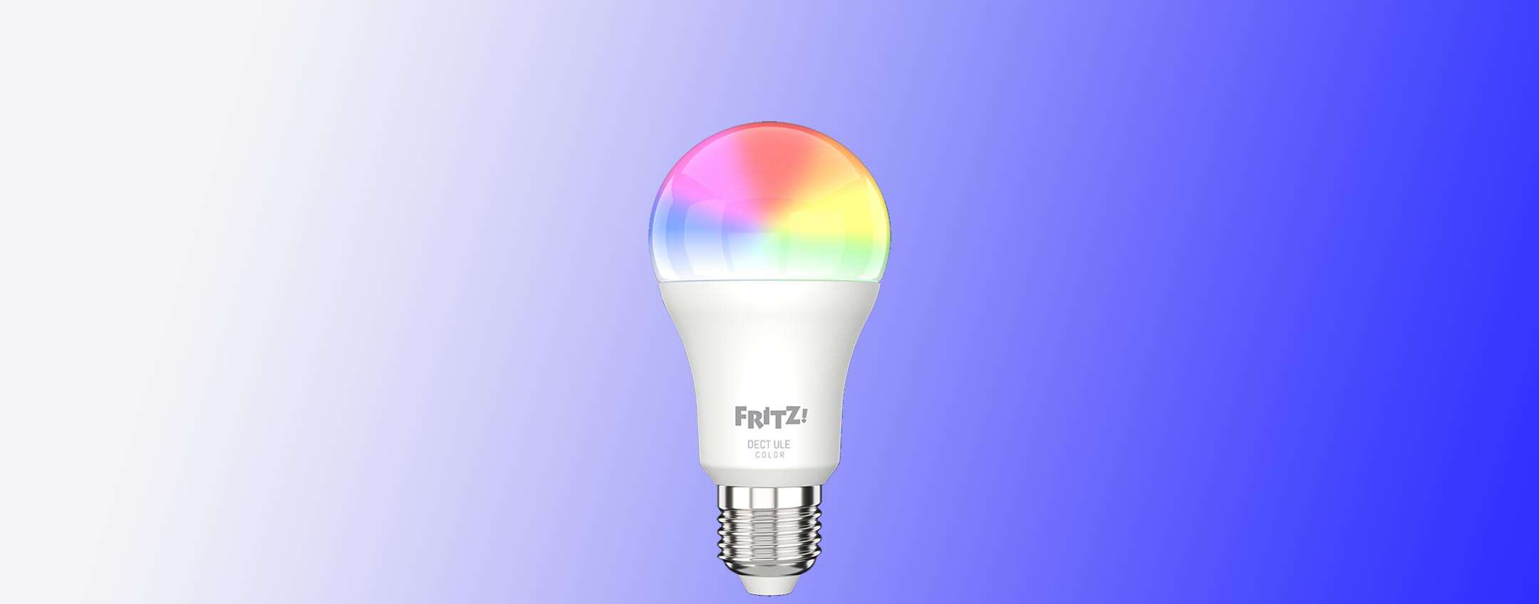 FRITZ!DECT 500: la lampada LED smart di AVM è disponibile FRITZ!DECT 500: la lampada LED smart di AVM è disponibile