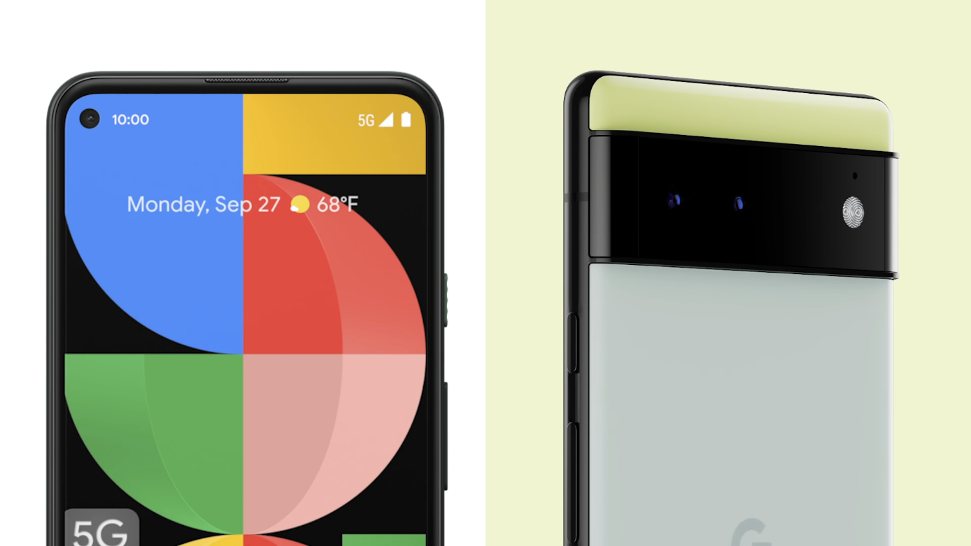 google pixel 5a 6 differenze video