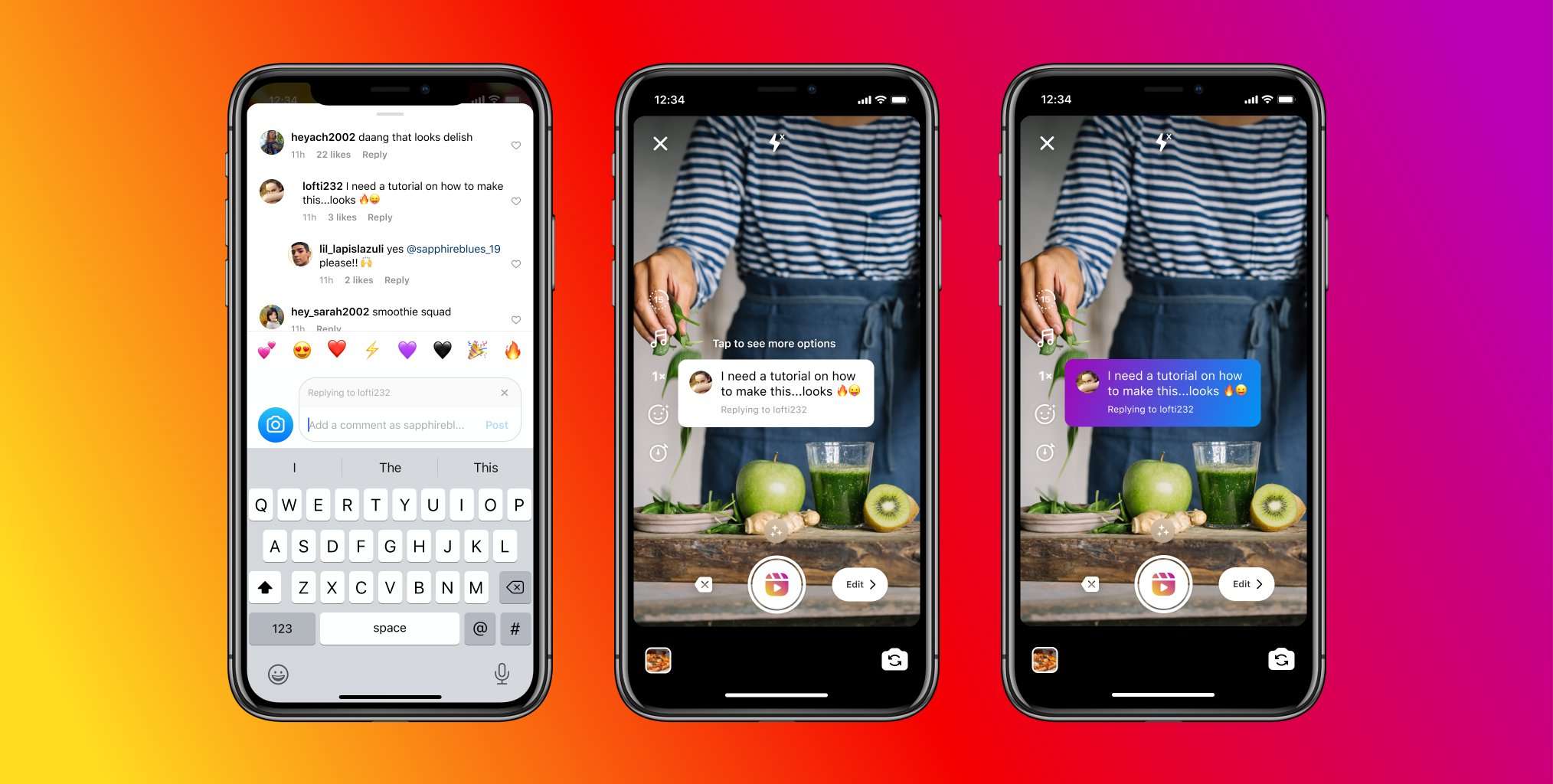 Instagram: è possibile rispondere ai commenti con video Reels Instagram: è possibile rispondere ai commenti con video Reels