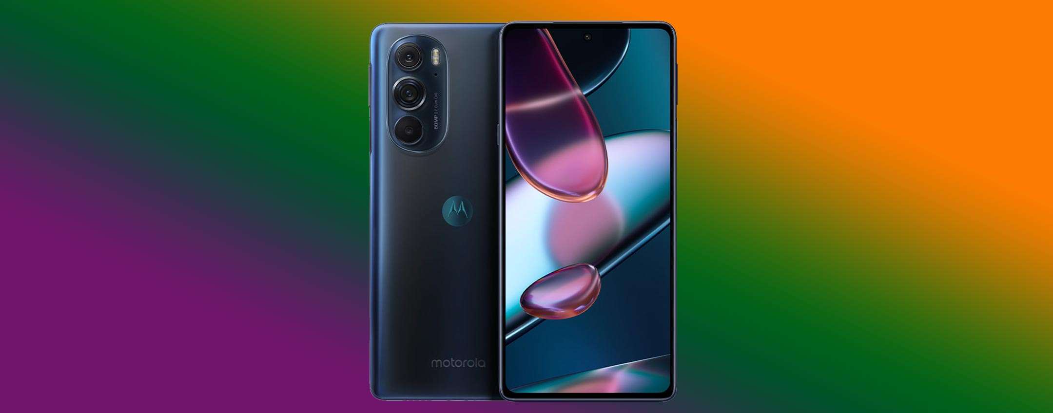 Ecco Motorola Moto Edge X30, il primo device con Snapdragon 8 Gen 1