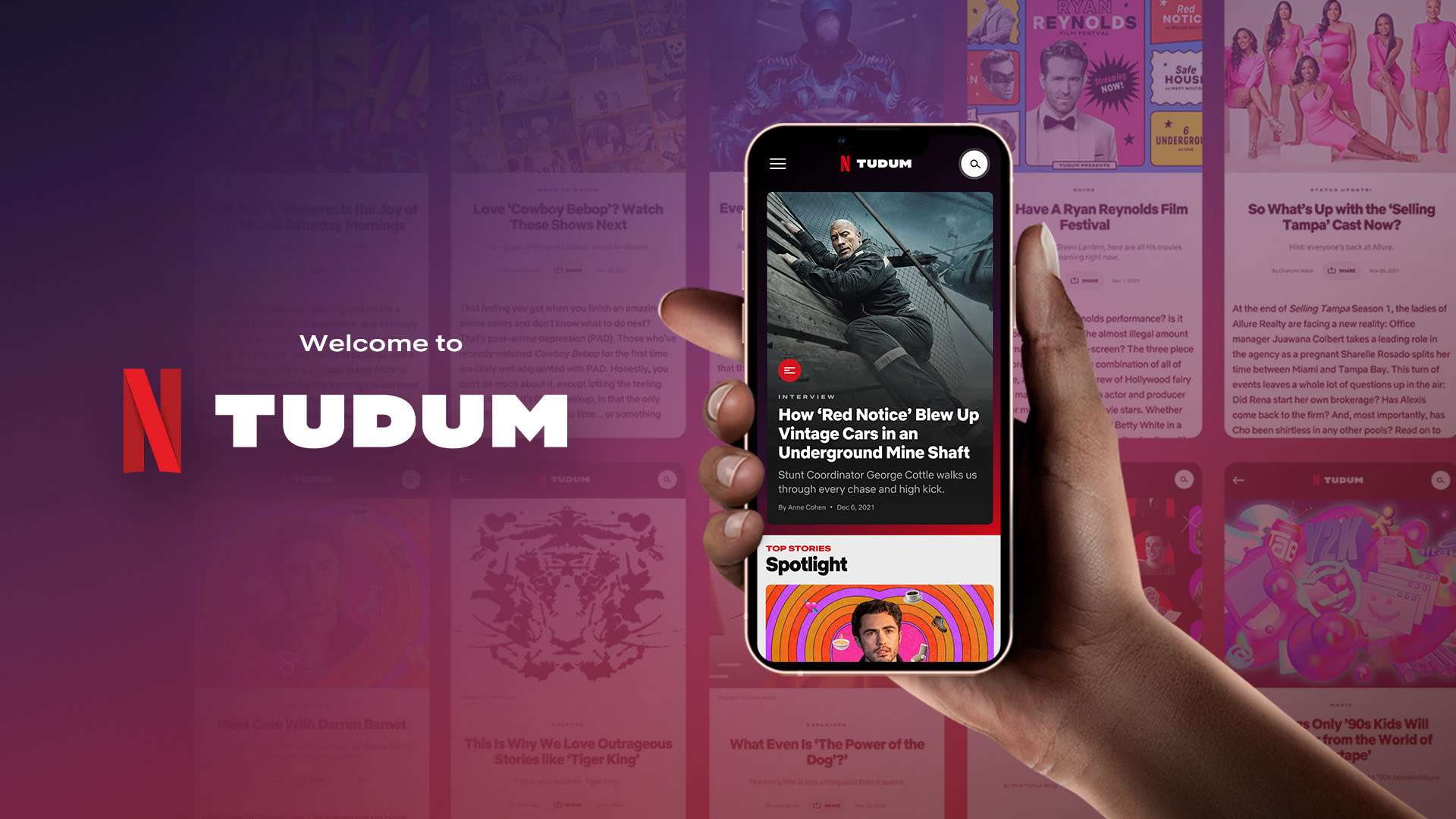 Arriva Tudum di Netflix: un sito web ricco di contenuti esclusivi