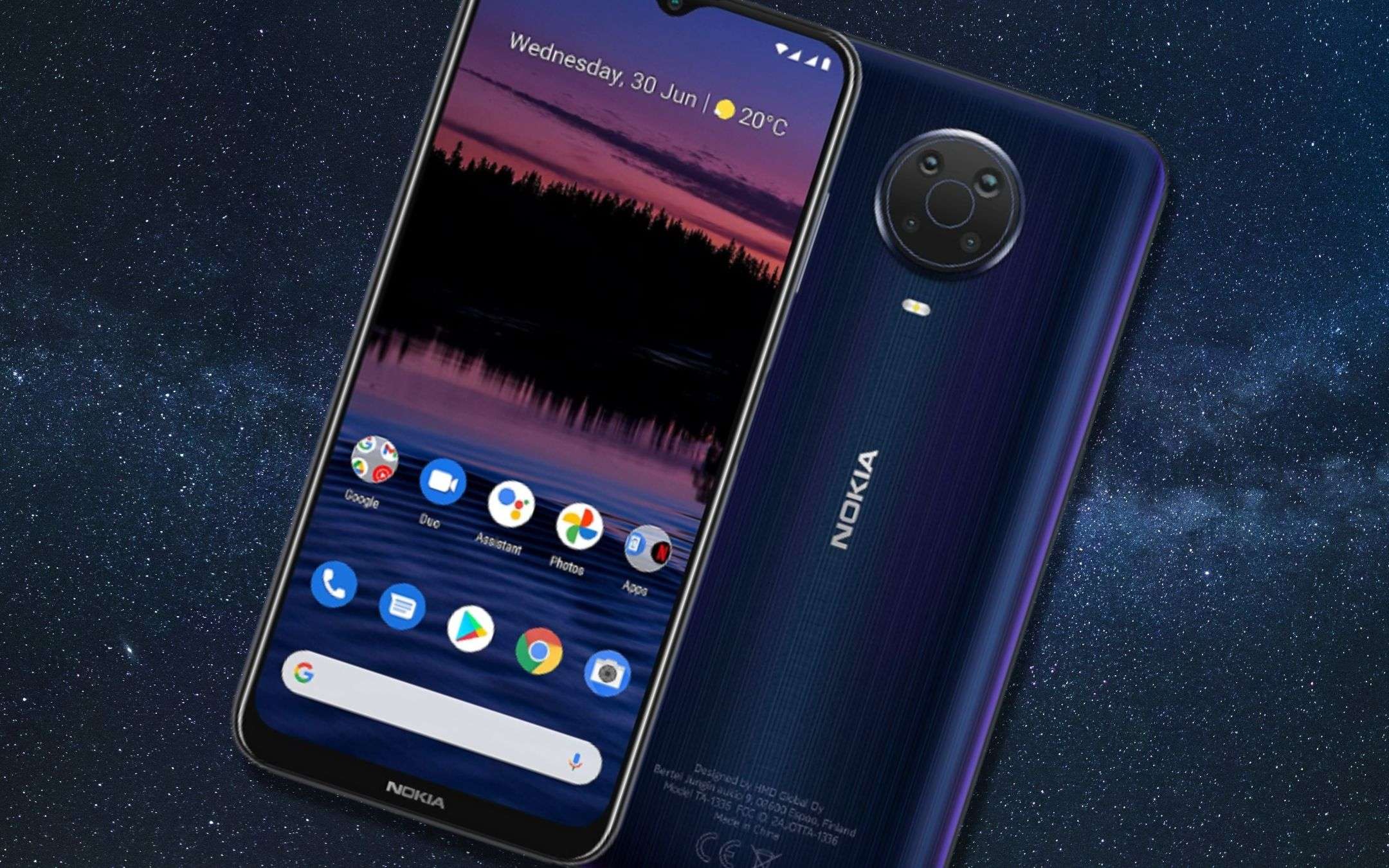 Nokia G20 è lo smartphone che non ti aspetti