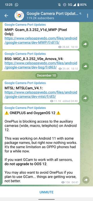 oneplus oxygenos 12 google camera sensori