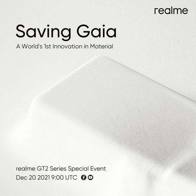 realme gt 2 series special event 20 dicembre 2021