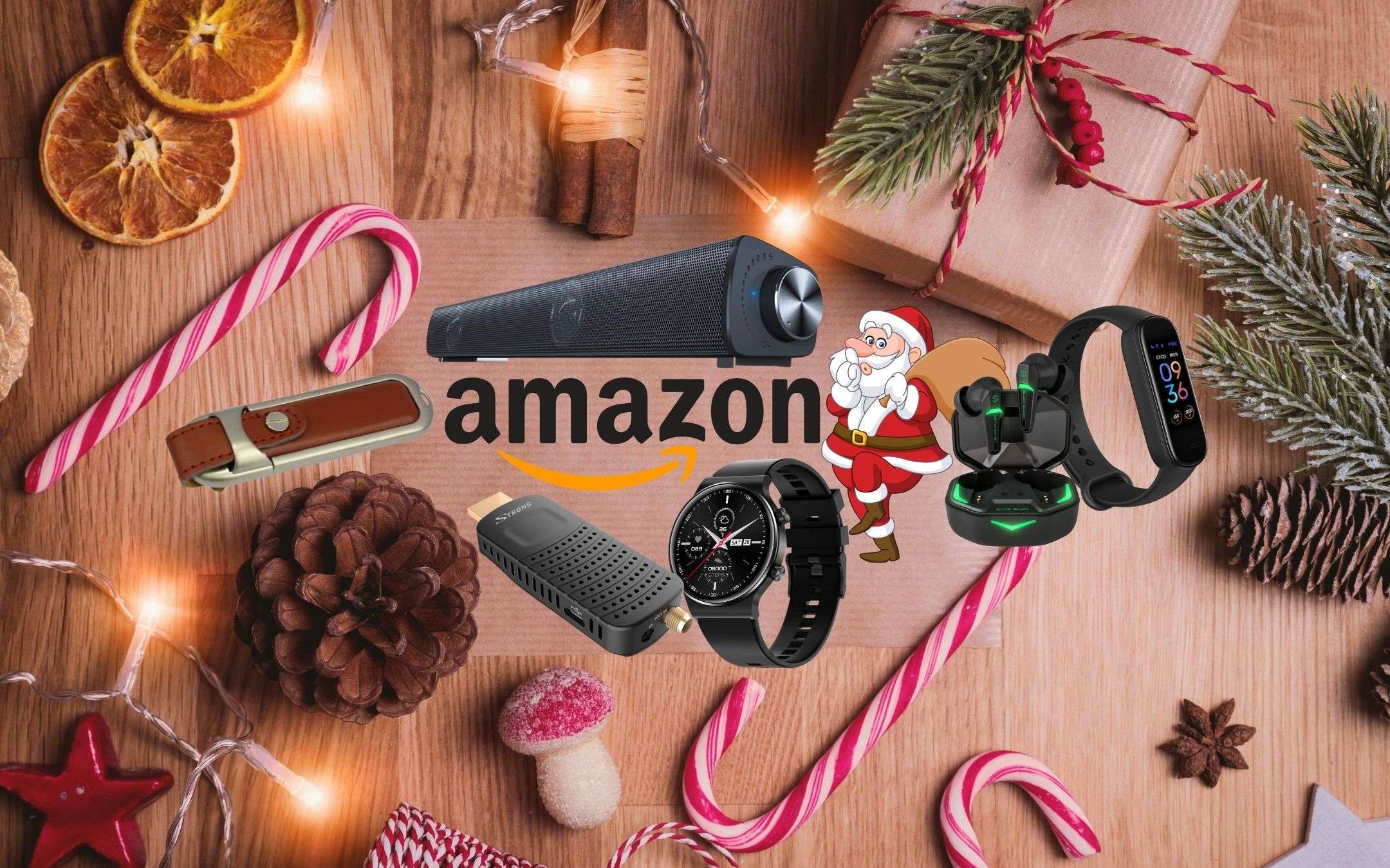 Natale su Amazon, la BANCARELLA TECH: tutto a meno di 30€