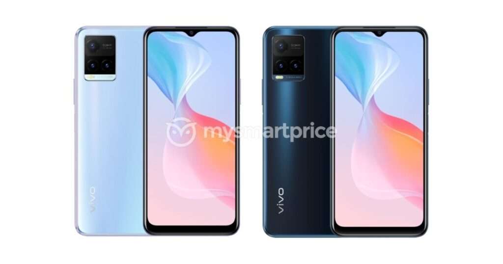 vivo y21t render leak