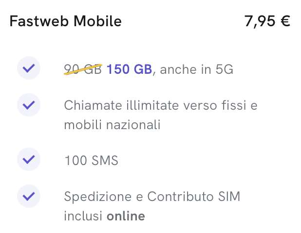 Fastweb Mobile Freedom