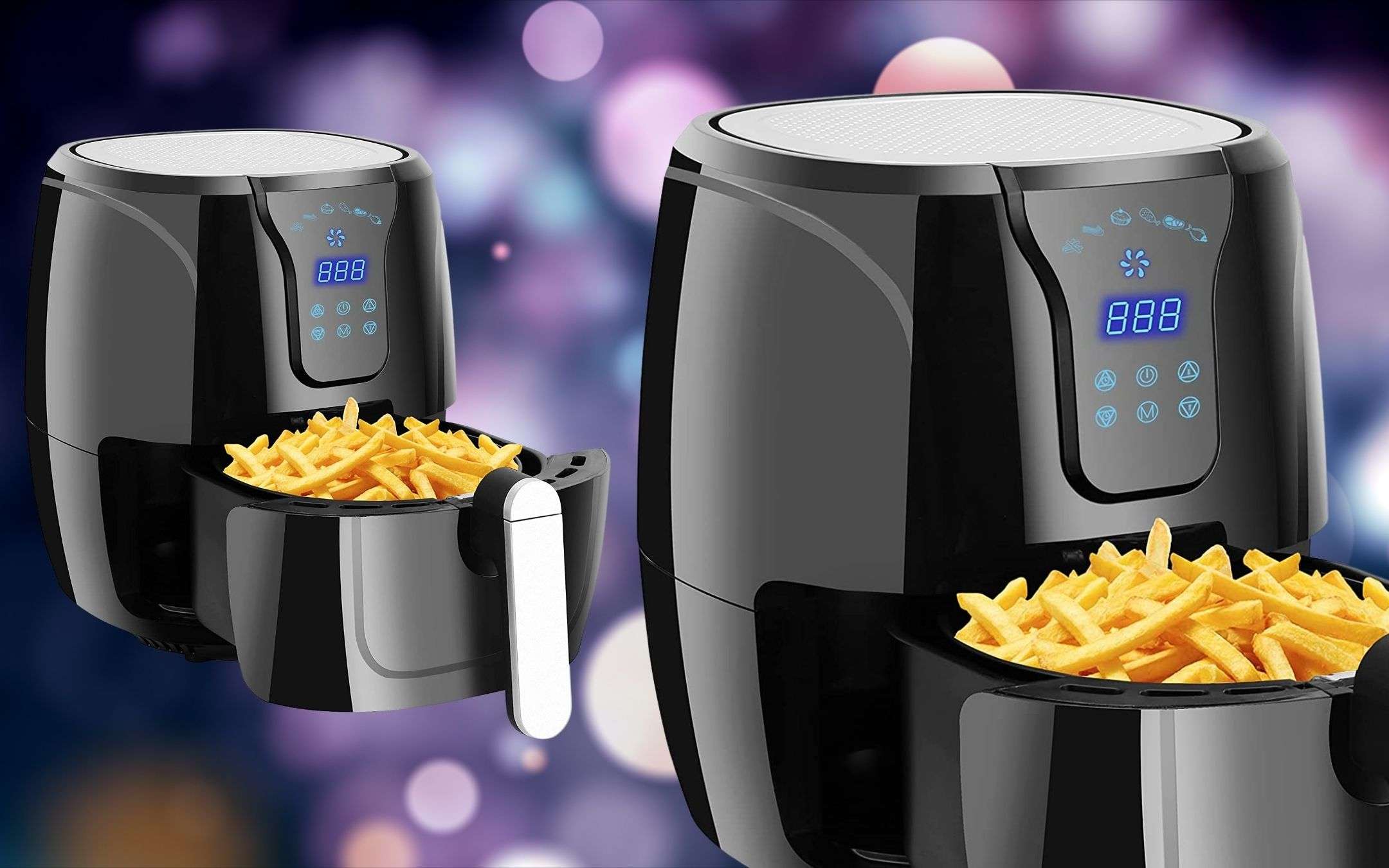 Friggitrice ad aria a 56€: poche calorie, tanto gusto, prezzo SHOCK Friggitrice ad aria a 56€: poche calorie, tanto gusto, prezzo SHOCK