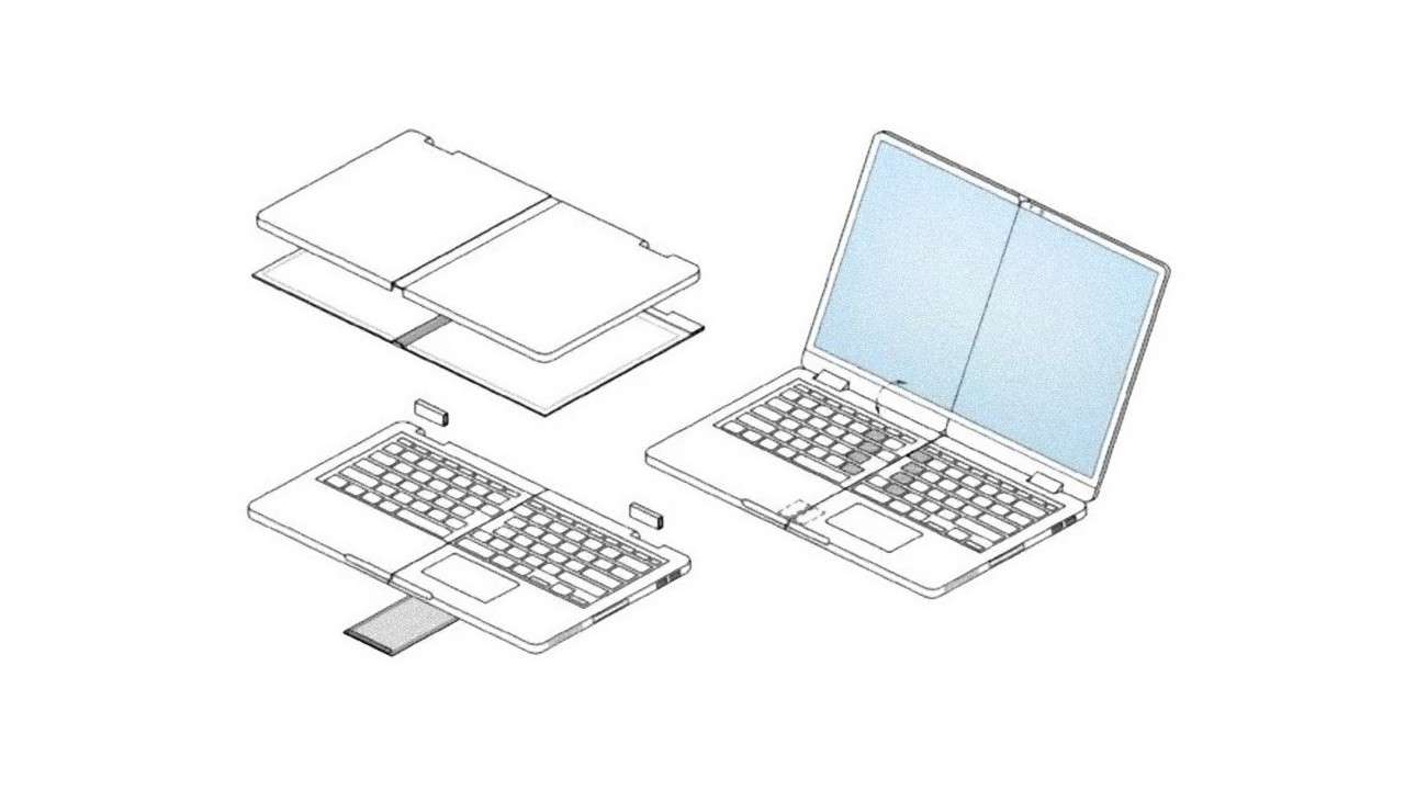 Samsung ha brevettato un laptop che... si fa letteralmente in 4!