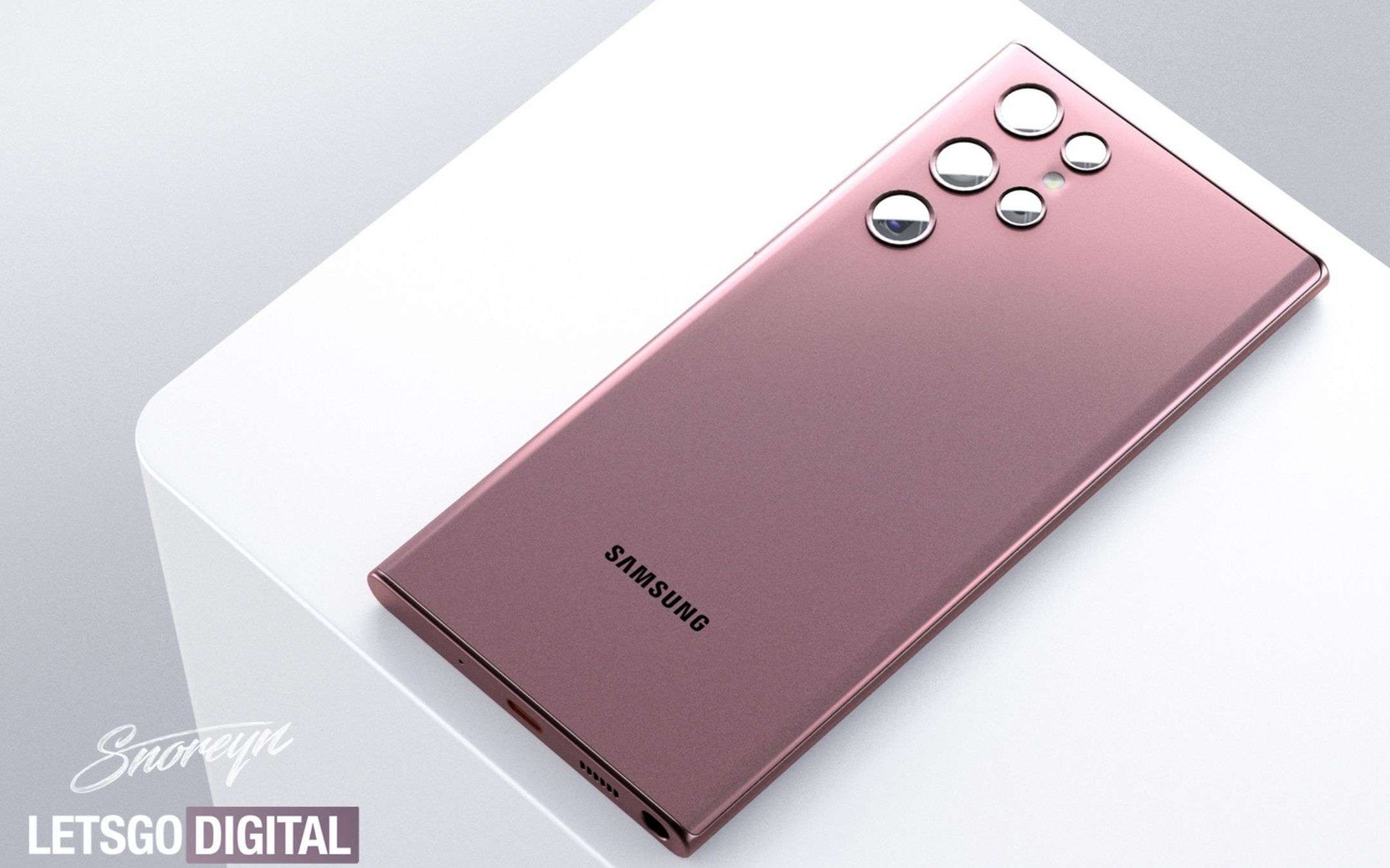 Samsung Galaxy S22 Ultra sembra proprio un Galaxy Note!