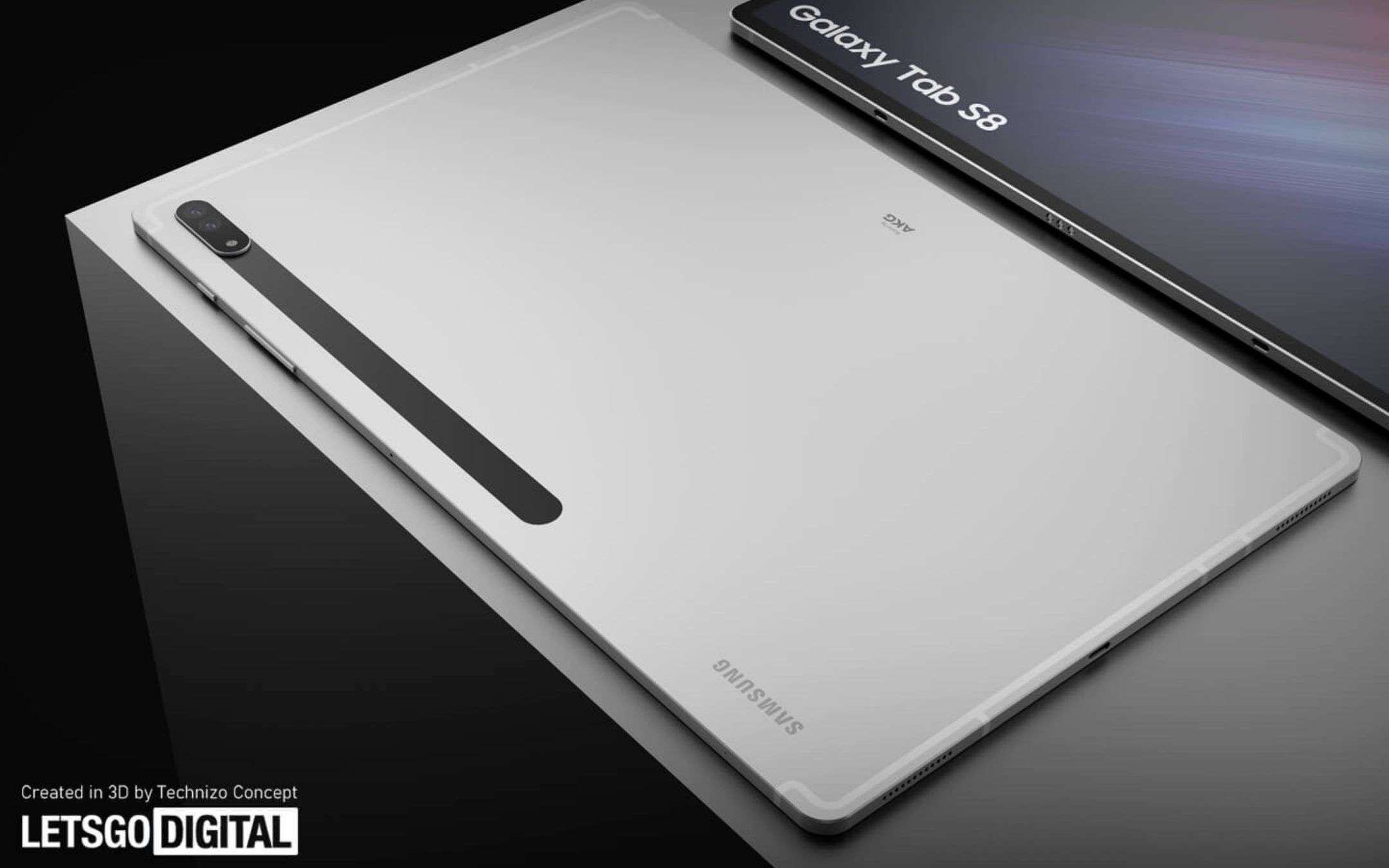 Samsung Galaxy Tab S8 Ultra: il notch c'è, il notch non c'è Samsung Galaxy Tab S8 Ultra: il notch c'è, il notch non c'è
