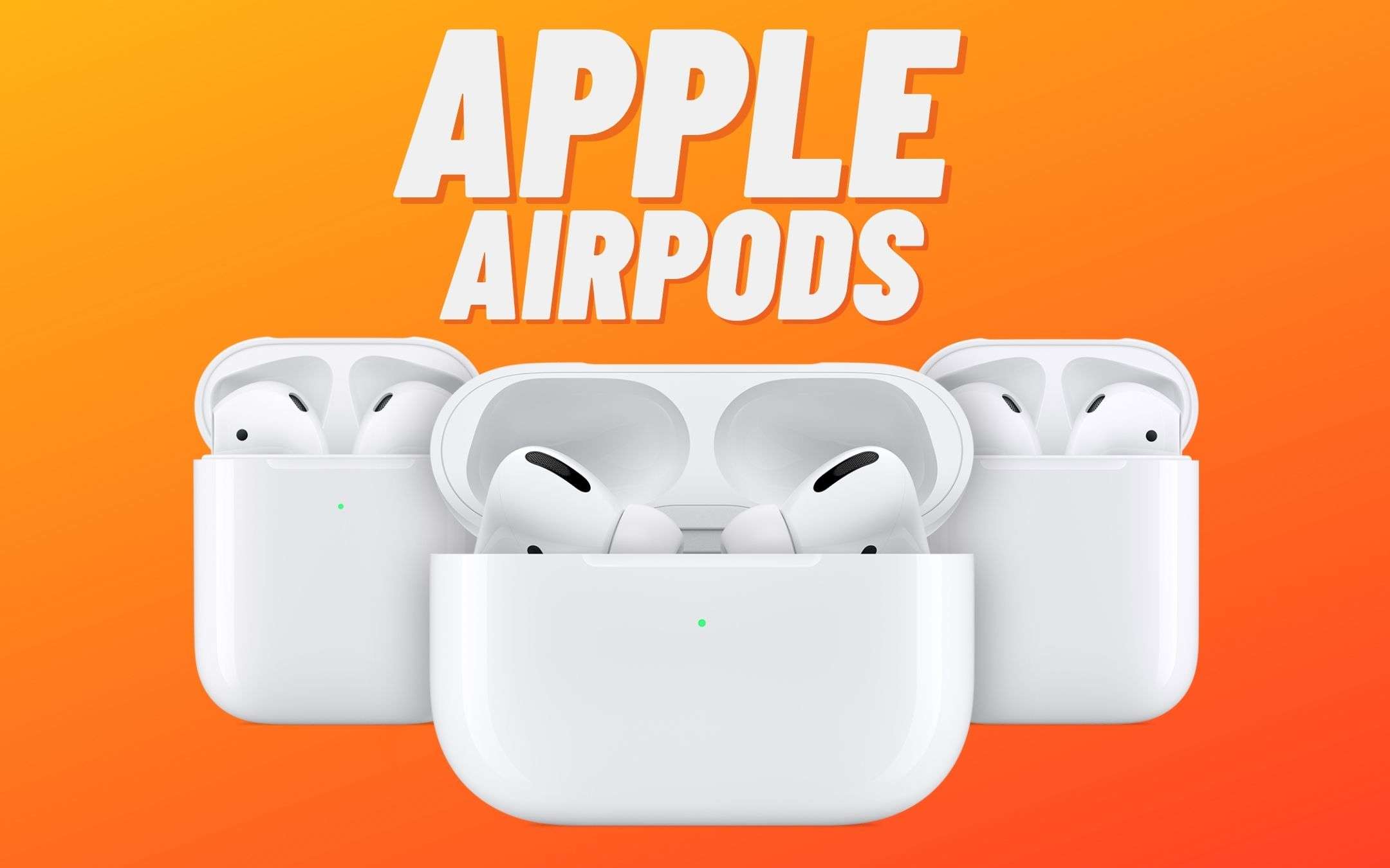 AirPods: in futuro avranno la tecnologia del visore di Apple