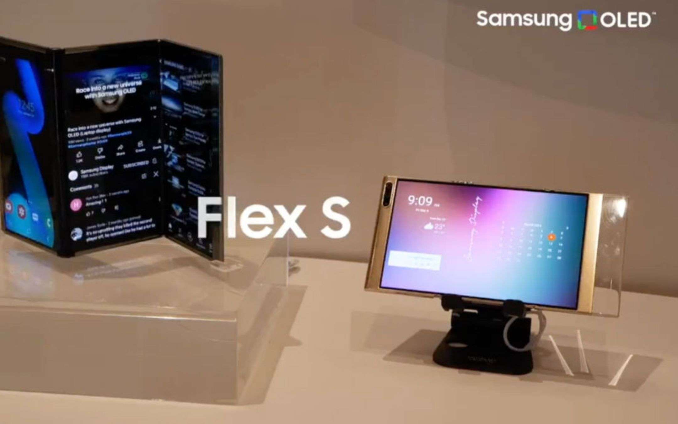 Samsung presenta i PIEGHEVOLI del futuro al CES 2022