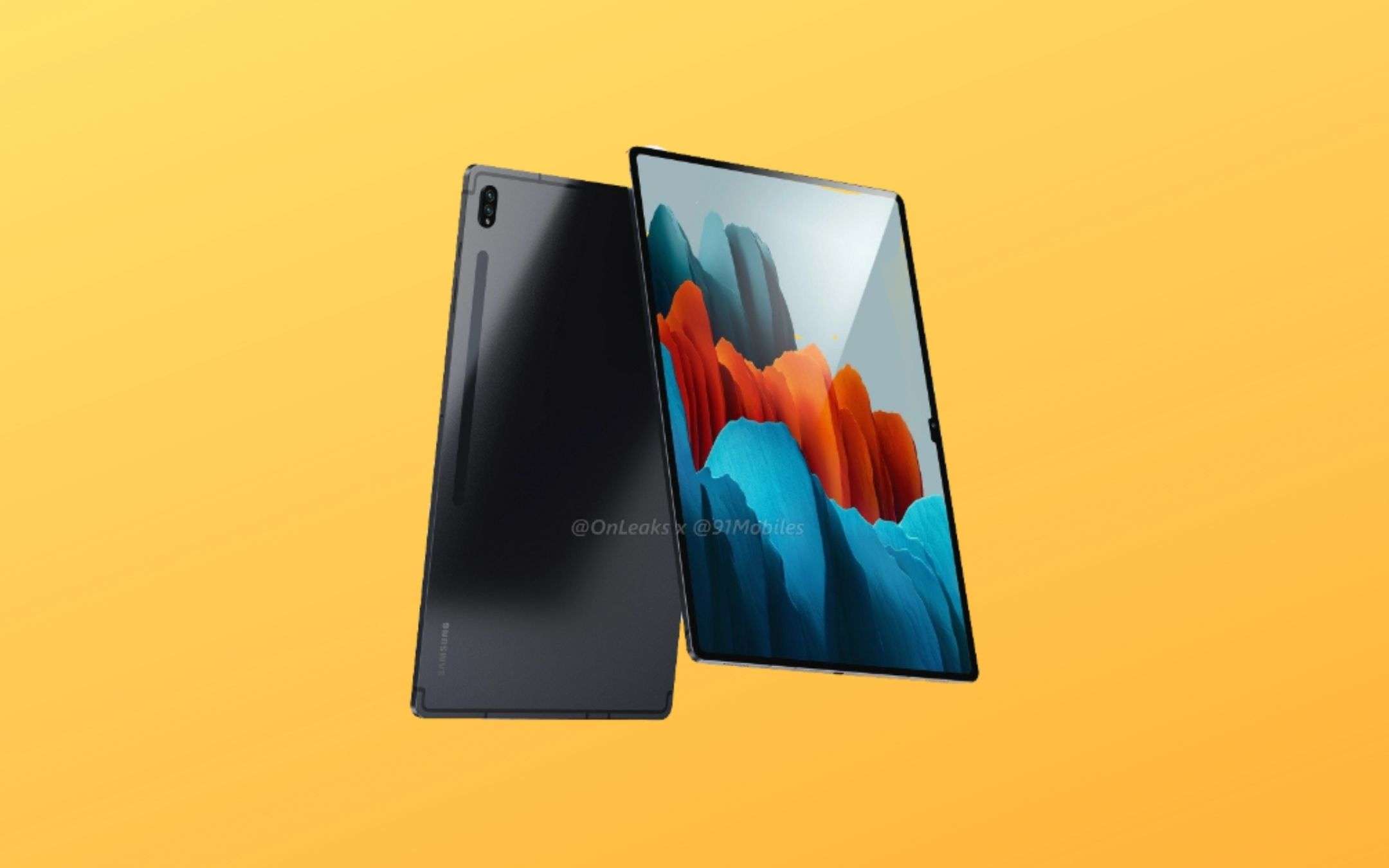 Samsung Galaxy Tab S8 Ultra con il NOTCH: ecco perchè