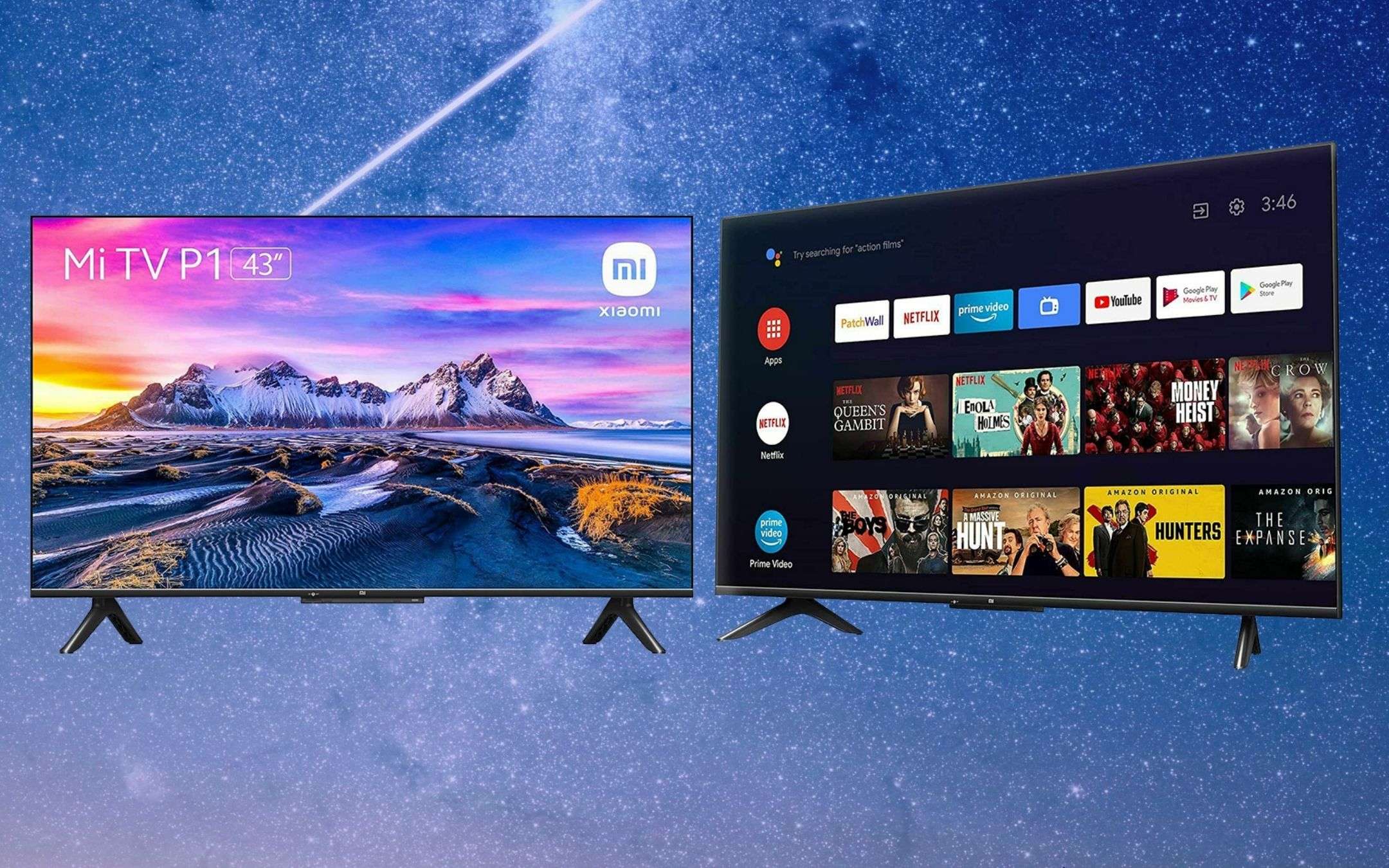 Xiaomi Mi TV P1 43“: BESTIA 4K Android TV a 289€, quasi finita (-51%)