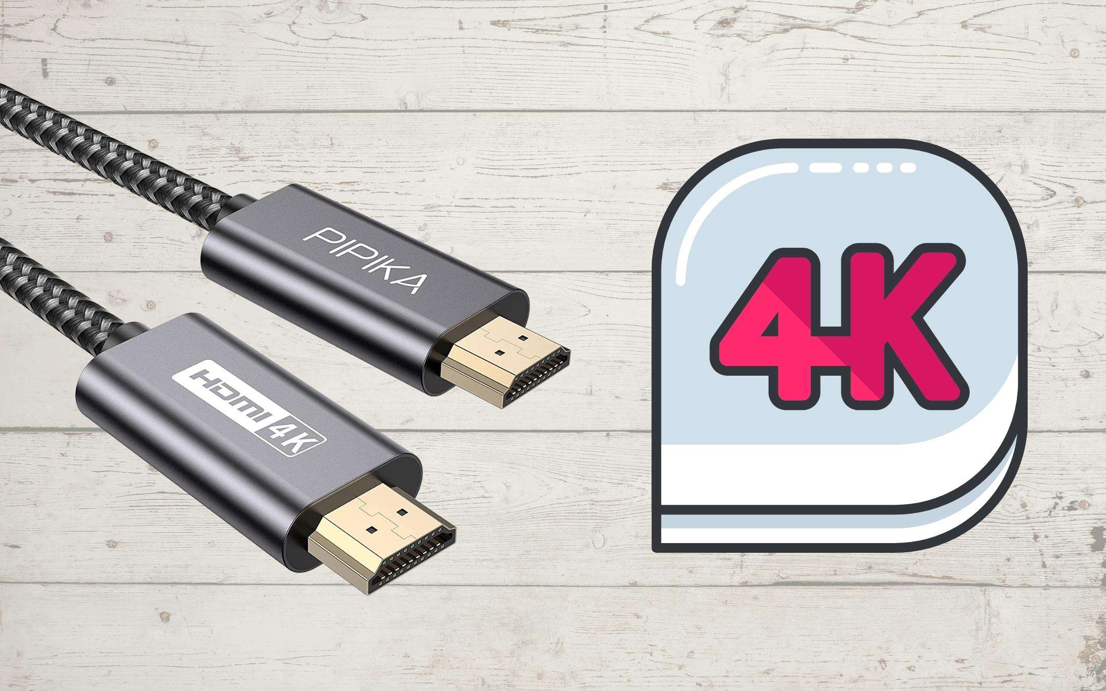 Basta un cavo HDMI da 5€ per collegare i tuoi devices in 4K