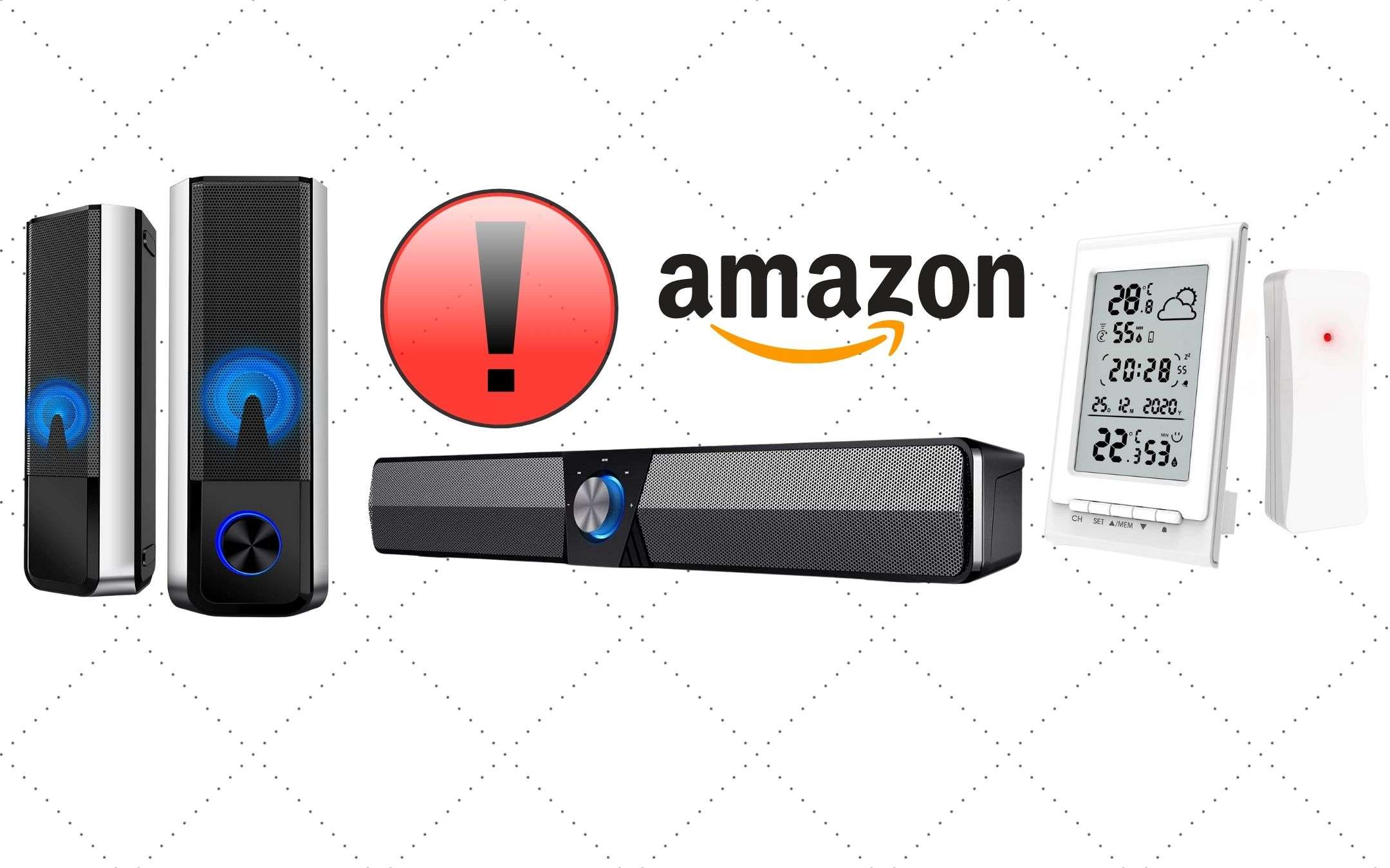 Amazon: 3 ERRORI di prezzo di oggi assurdi (tecnologia a meno di 20€) Amazon: 3 ERRORI di prezzo di oggi assurdi (tecnologia a meno di 20€)