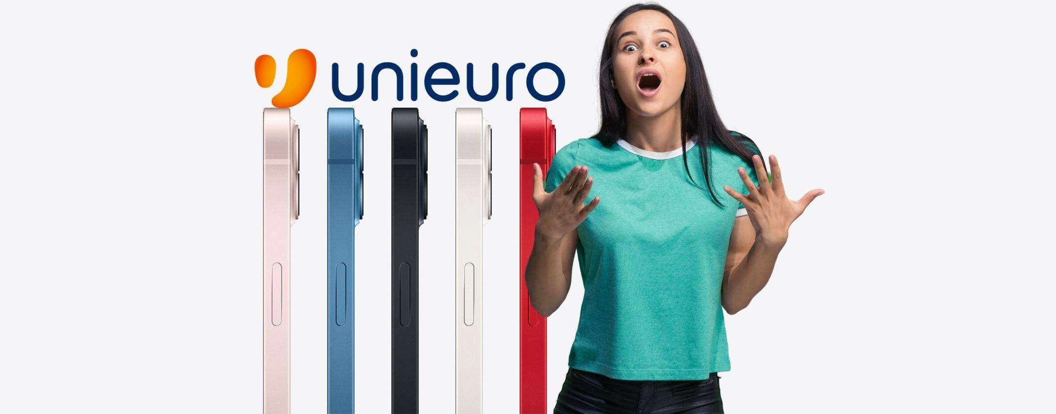 FUORI TUTTO Apple iPhone 13 a un prezzo ULTRA sul sito Unieuro