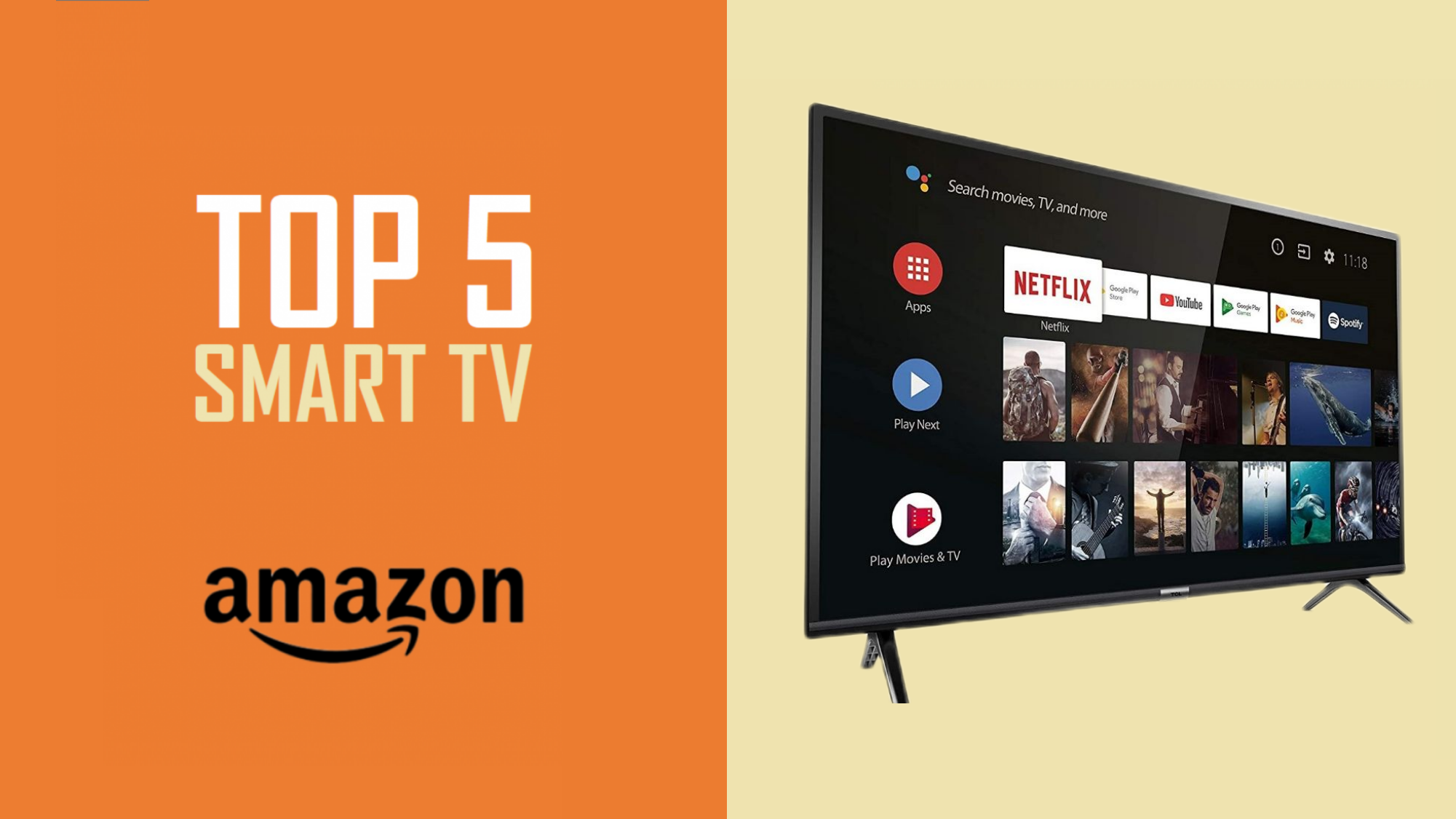 Nuovo digitale terrestre: 5 smart TV in FORTE SCONTO su Amazon Nuovo digitale terrestre: 5 smart TV in FORTE SCONTO su Amazon