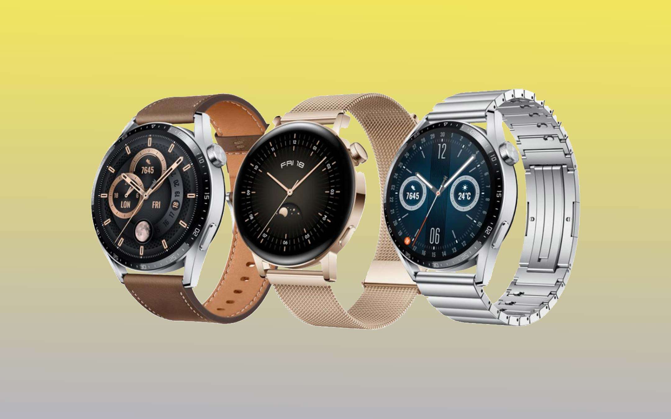 Huawei Watch GT3 si aggiorna con tante feature: ecco le novità