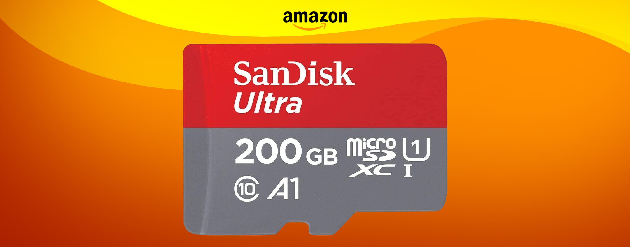 MicroSD Sandisk da ben 200GB: oggi la porti a casa con poco più di 30€