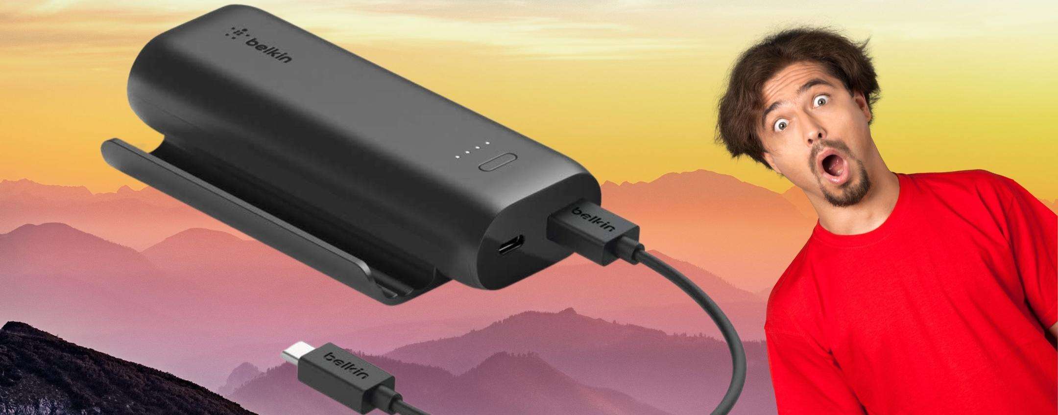 Powerbank o supporto per smartphone? GENIALATA Belkin a 21€ Powerbank o supporto per smartphone? GENIALATA Belkin a 21€