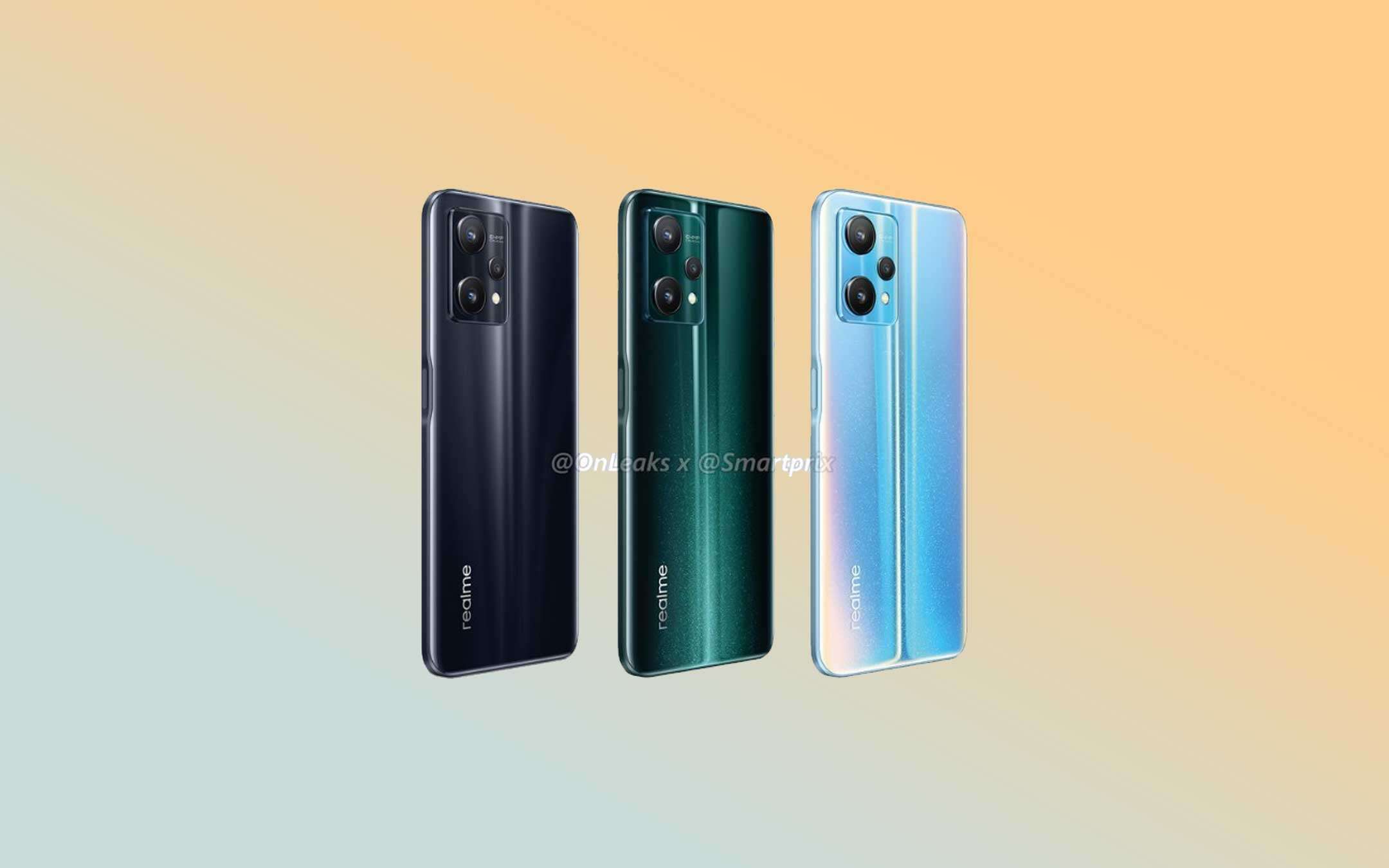 Realme 9 Pro come se fosse qui: ecco le colorazioni