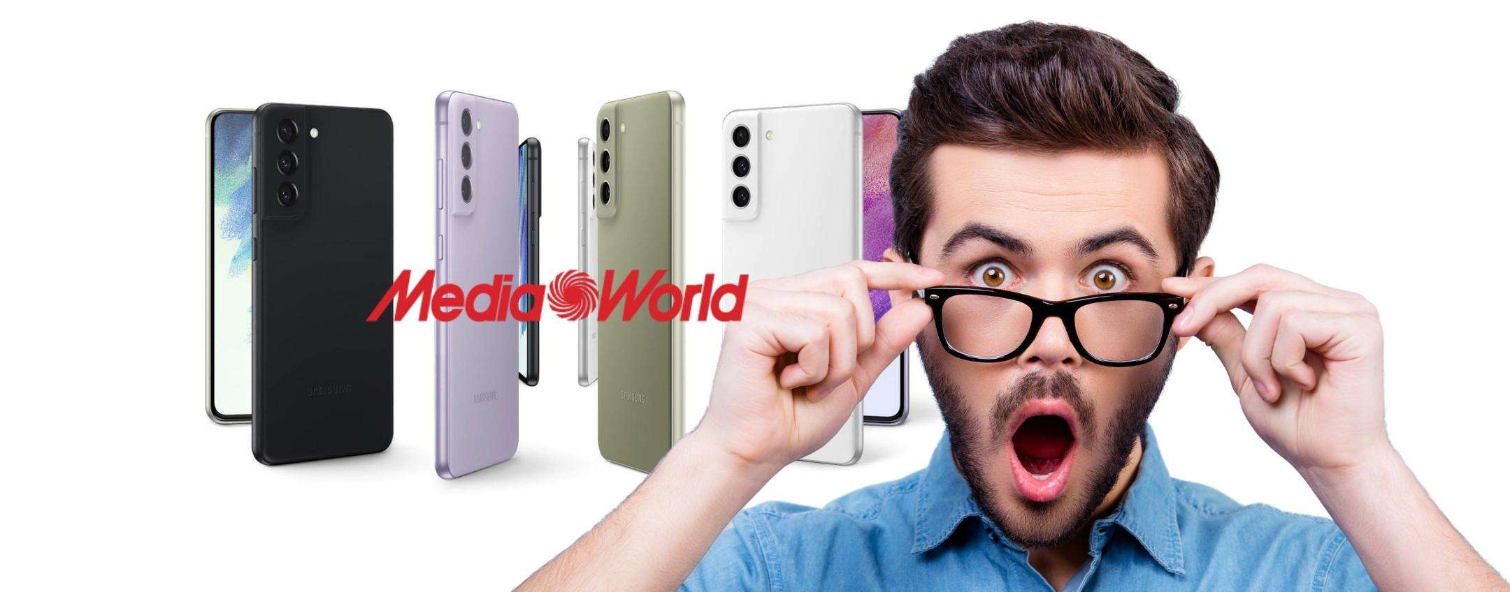 Samsung Galaxy S21 FE bomba MediaWorld con il doppio sconto! Samsung Galaxy S21 FE bomba MediaWorld con il doppio sconto!