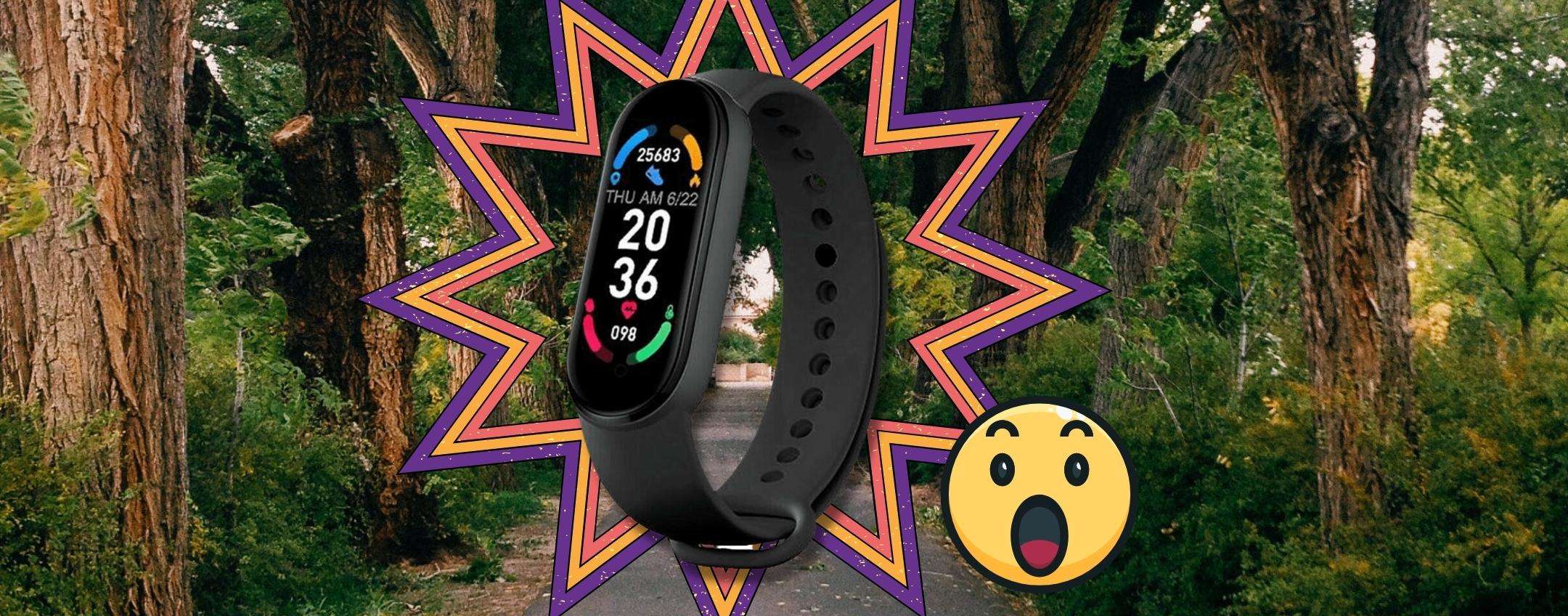 Questa smart band FA PAURA: solo 14€ per averla al polso Questa smart band FA PAURA: solo 14€ per averla al polso
