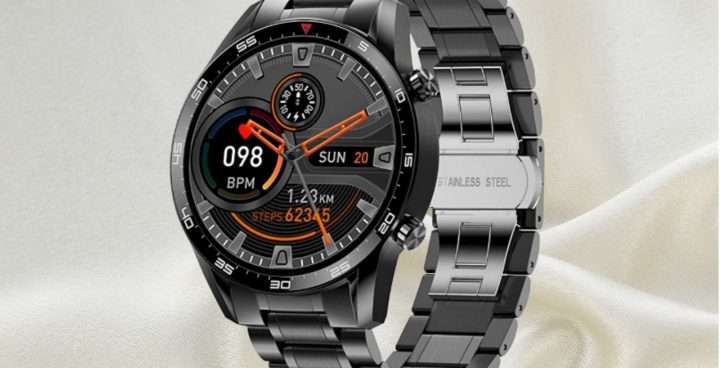 Smartwatch in ACCIAIO: lusso al polso con 54€ (solo Amazon)