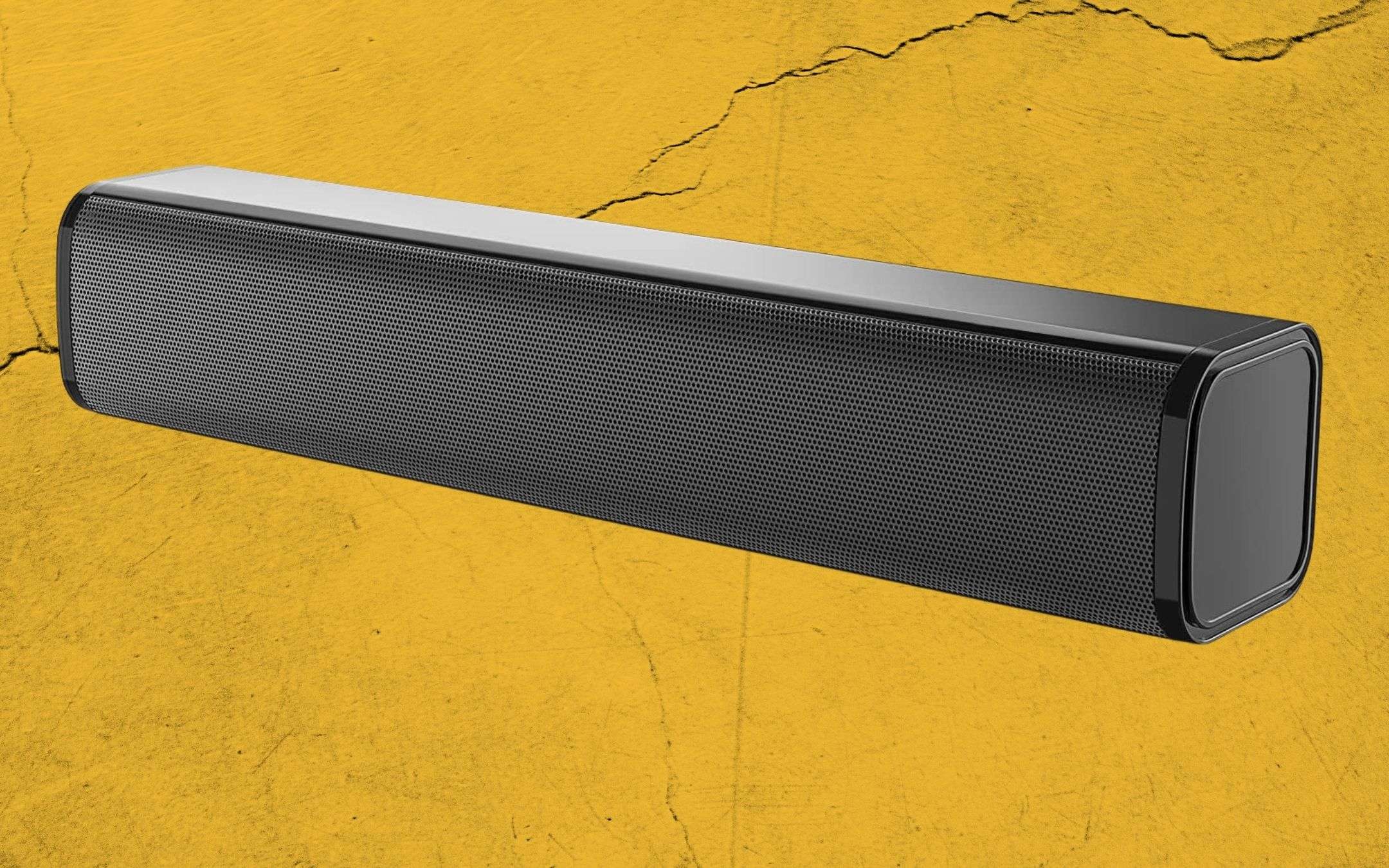 Soundbar compatta quasi GRATIS su Amazon: bastano 8€ Soundbar compatta quasi GRATIS su Amazon: bastano 8€