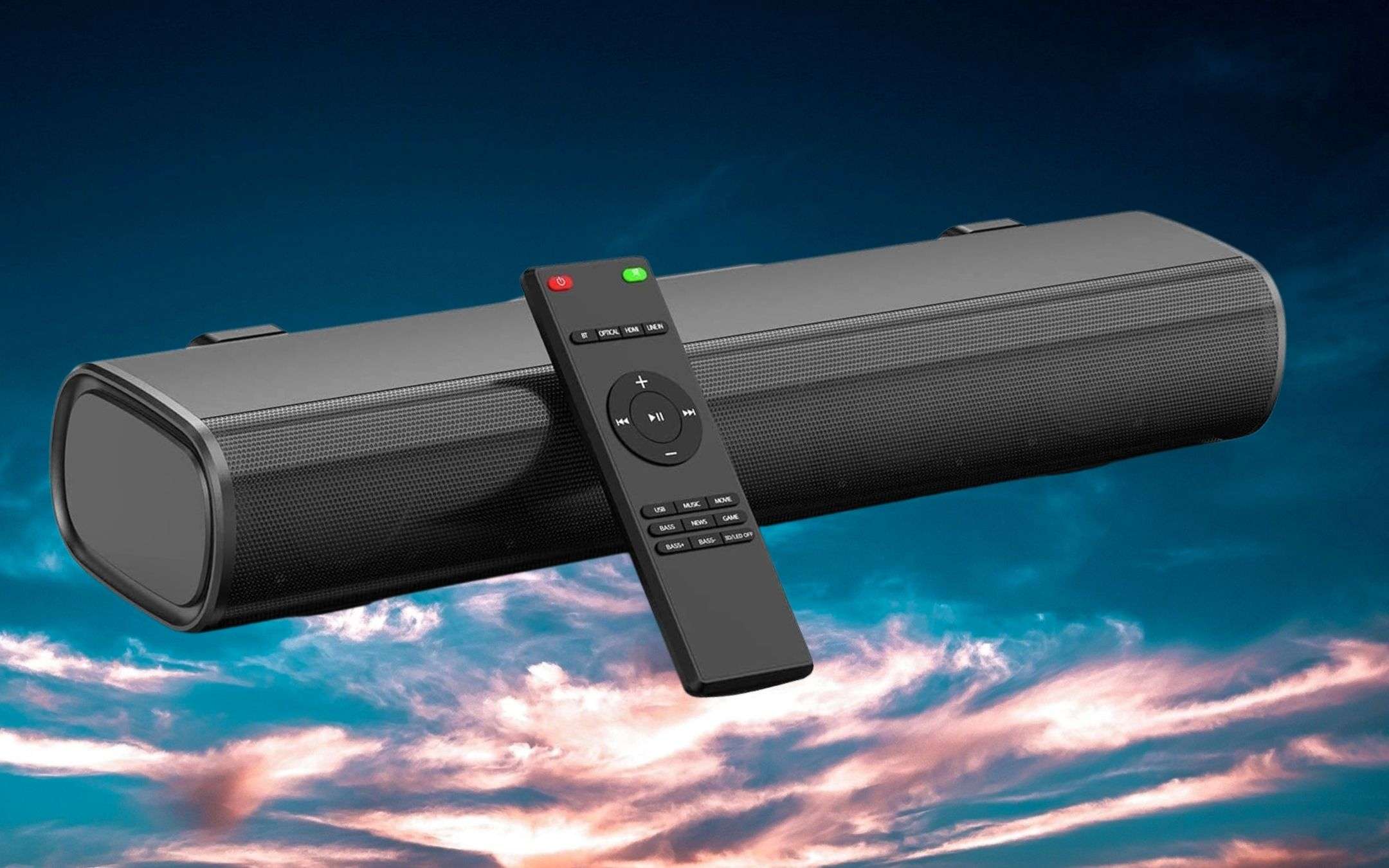 Soundbar 50W doppio speaker multiuso a 47€: BOMBA Amazon del lunedì Soundbar 50W doppio speaker multiuso a 47€: BOMBA Amazon del lunedì