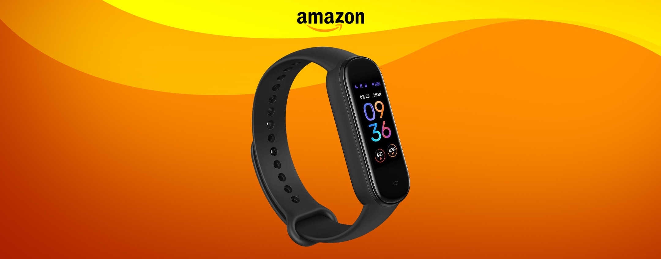 Amazfit Band 5 con Alexa e saturimetro a 24€: FOLLIA totale Amazon