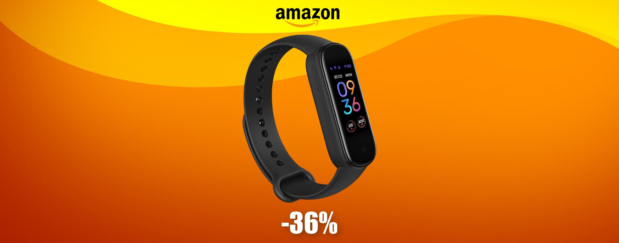 Amazfit Band 5: ALEXA, saturimetro e tanto altro ad appena 28€ (-36%)