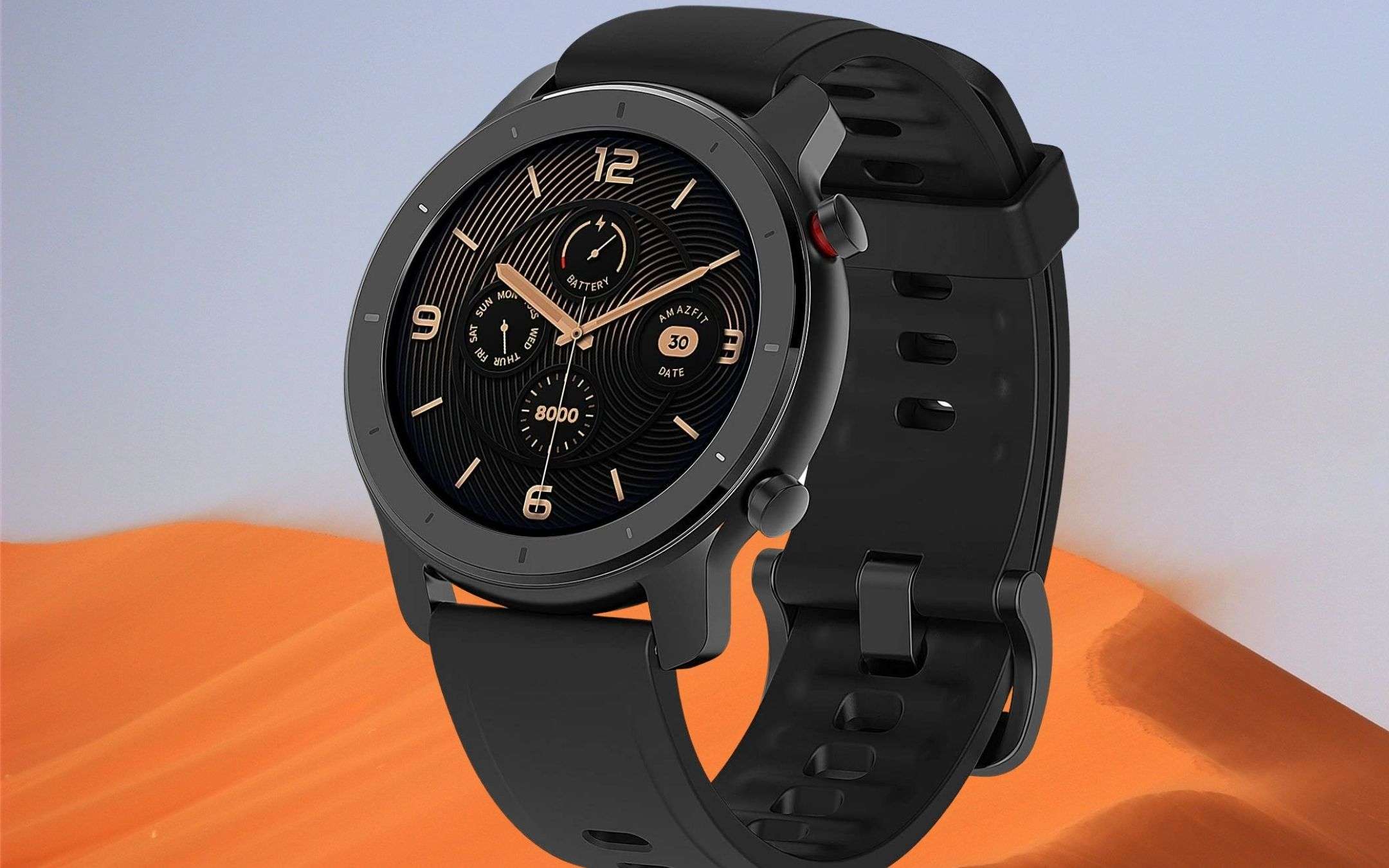 Amazfit GTR a 55€ su Amazon: lusso al polso con display AMOLED e GPS Amazfit GTR a 55€ su Amazon: lusso al polso con display AMOLED e GPS