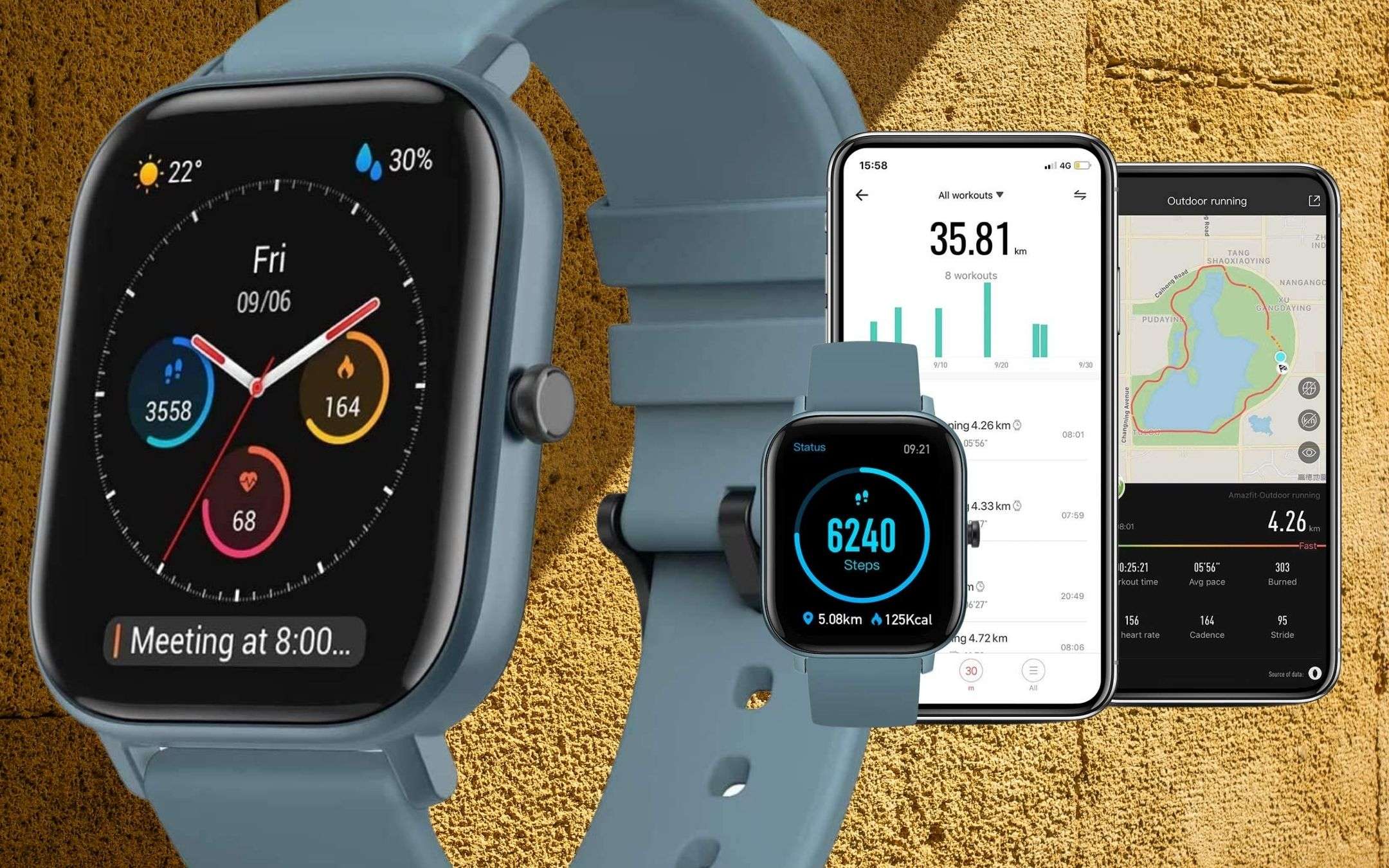 Amazfit GTS a 62€ con display AMOLED e GPS: sconto ASSURDO del 51% Amazfit GTS a 62€ con display AMOLED e GPS: sconto ASSURDO del 51%