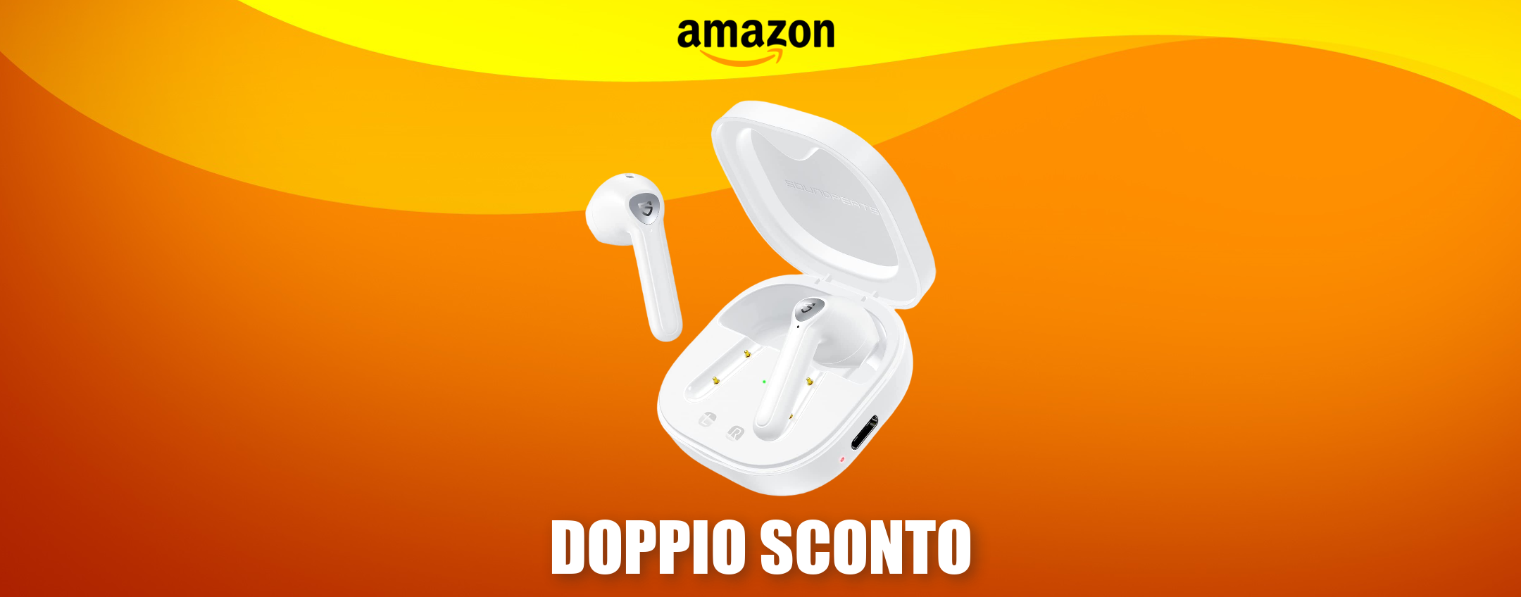Auricolari SCONTATISSIMI per pochi giorni, durano ben 25 ORE (33€) Auricolari SCONTATISSIMI per pochi giorni, durano ben 25 ORE (33€)