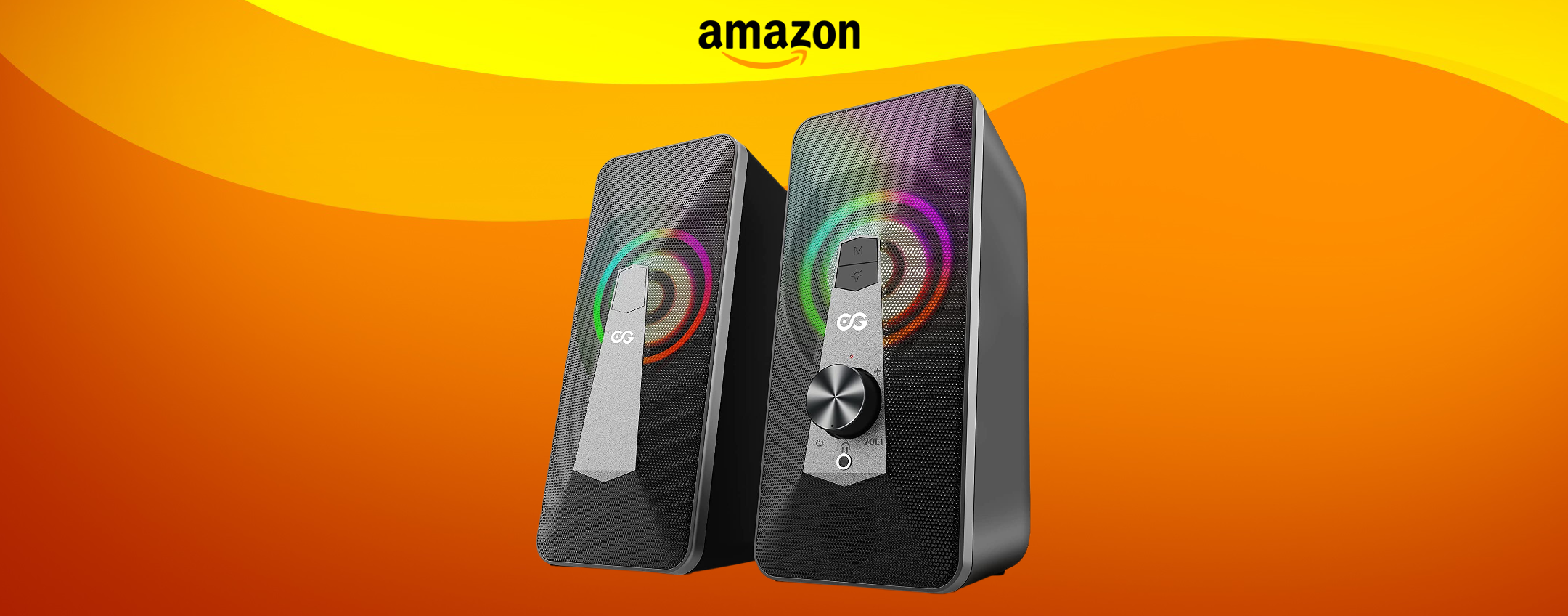 Casse Bluetooth con luci LED, una VERA POTENZA: tue con appena 26€