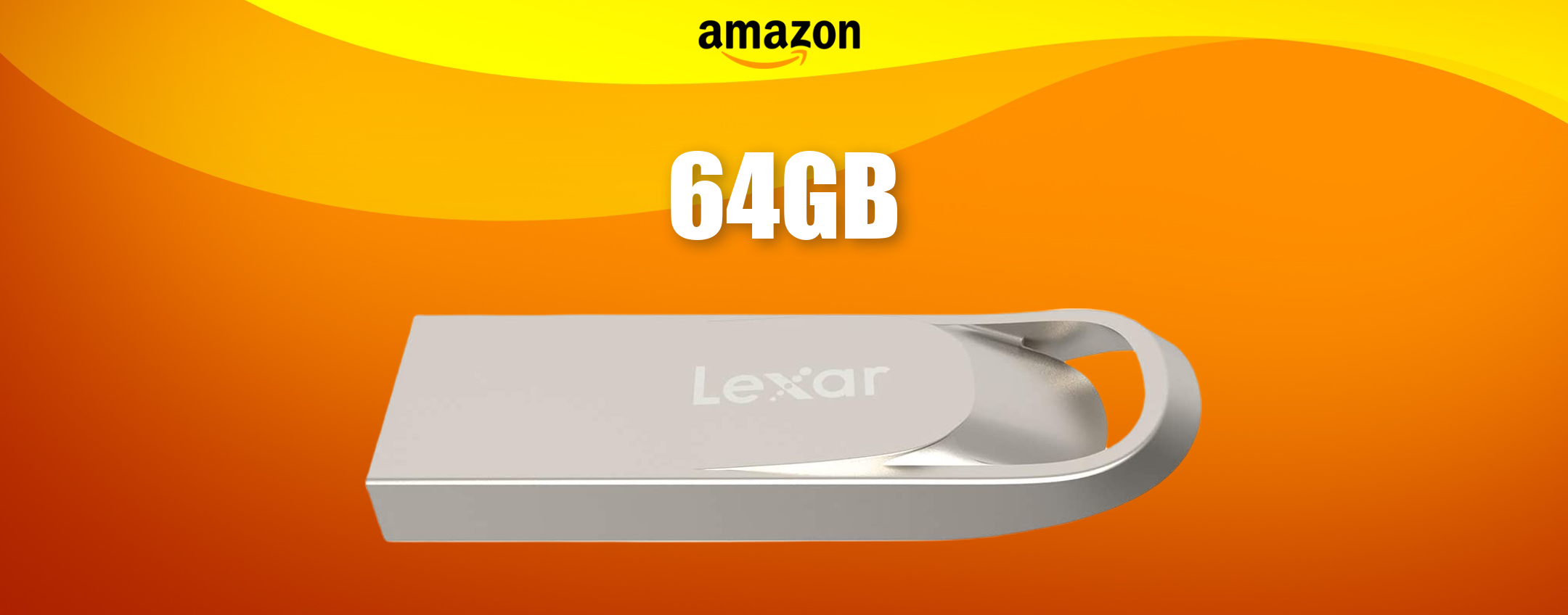 Chiavetta USB 64GB: massima VELOCITÀ e RESISTENZA a soli 8€ Chiavetta USB 64GB: massima VELOCITÀ e RESISTENZA a soli 8€
