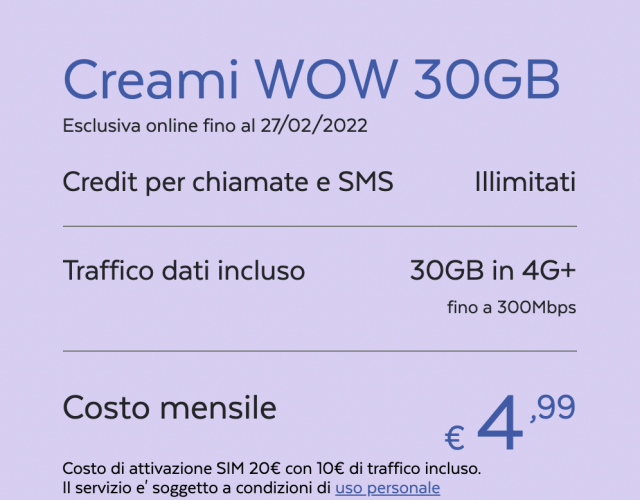 CreamiWOW 30GB